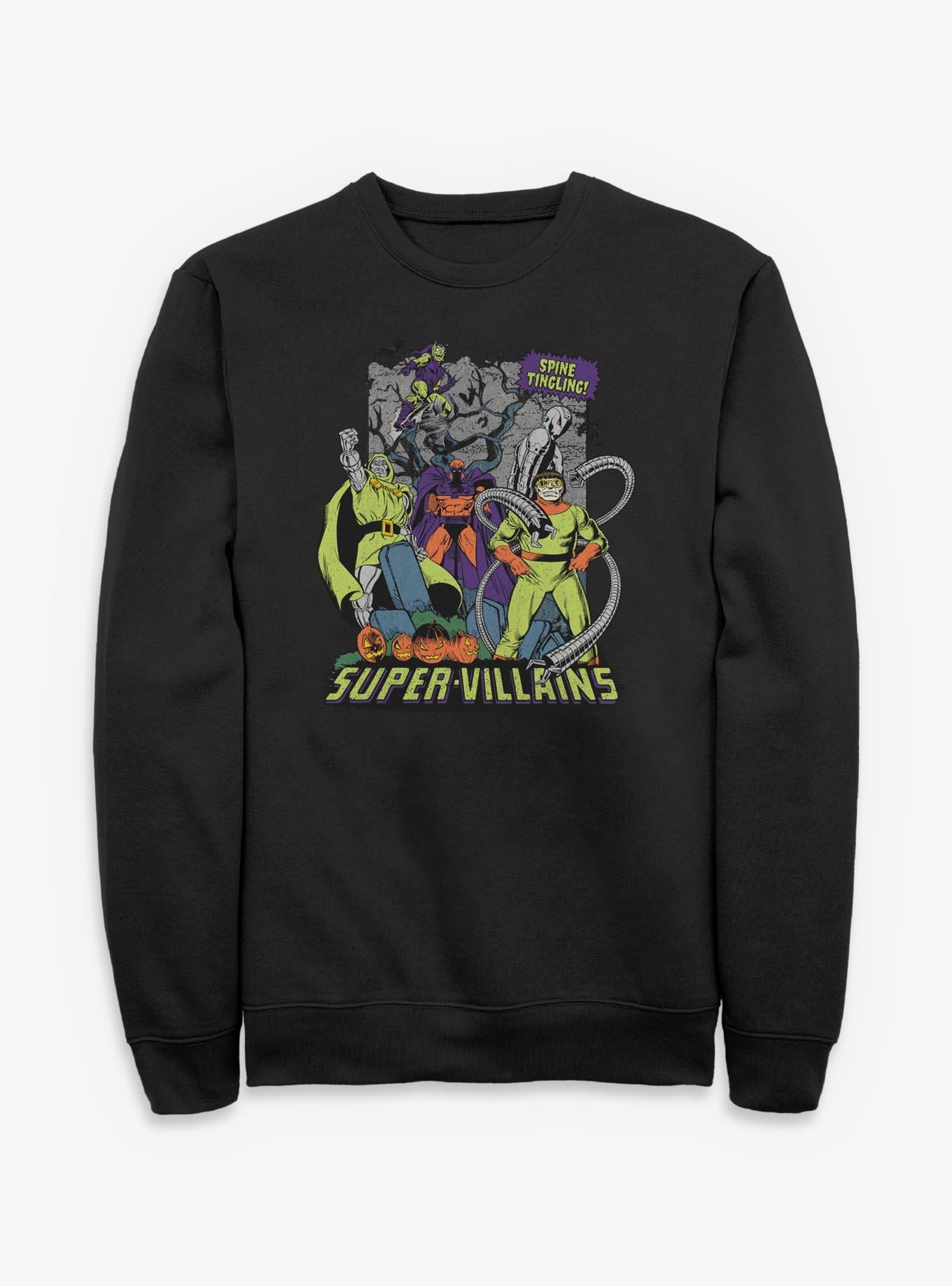 Marvel Super Villains Spine Tingling Sweatshirt