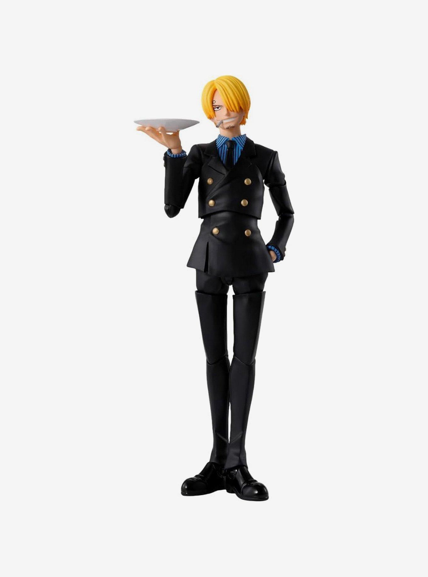 Bandai Namco One Piece S.H.Figuarts Sanji (Romance Dawn) Figure, , hi-res