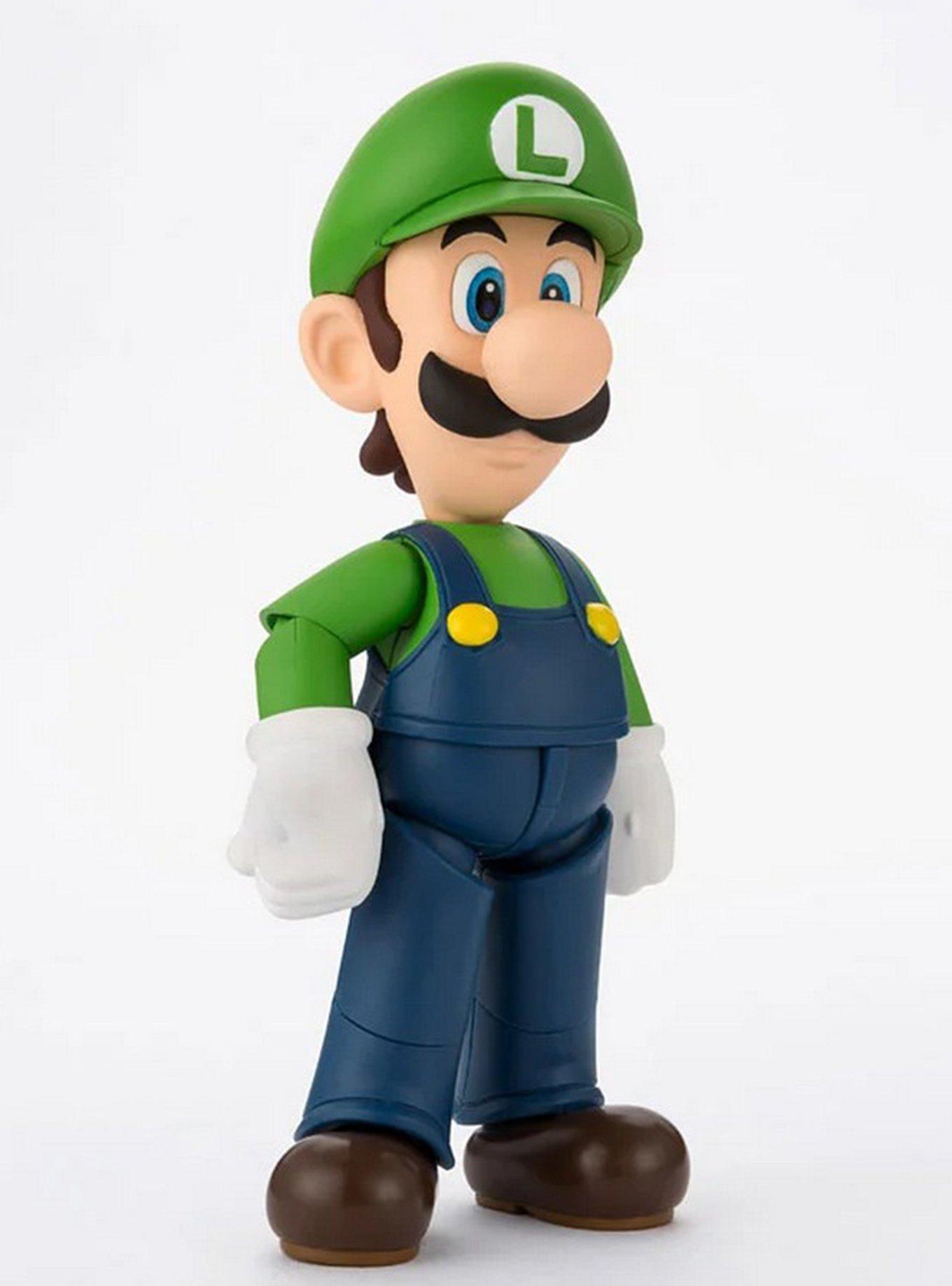 Bandai Namco Nintendo Super Mario S.H.Figuarts Luigi Figure, , hi-res