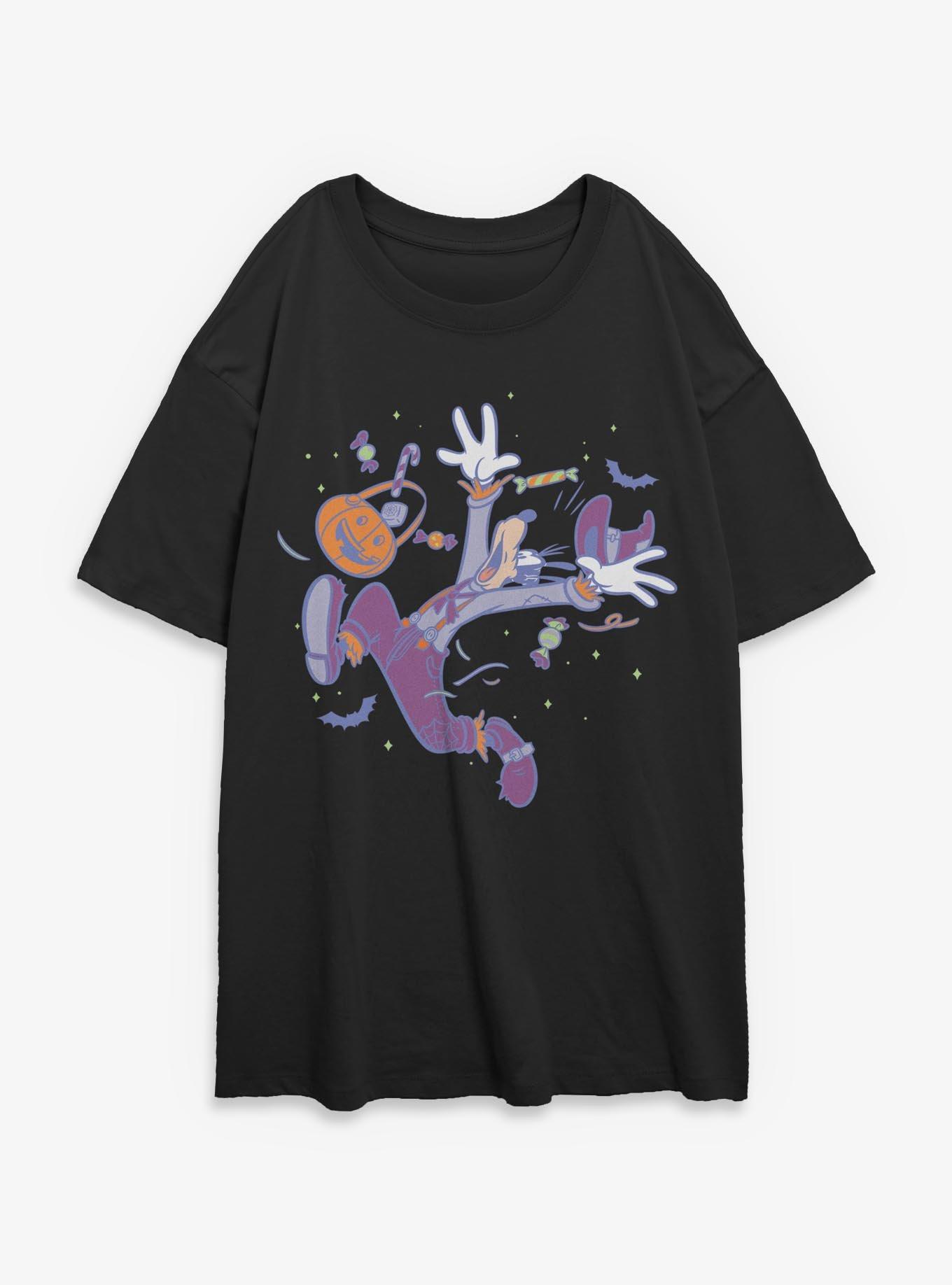 Disney Goofy Haunted Goofy Womens Oversized T-Shirt, , hi-res