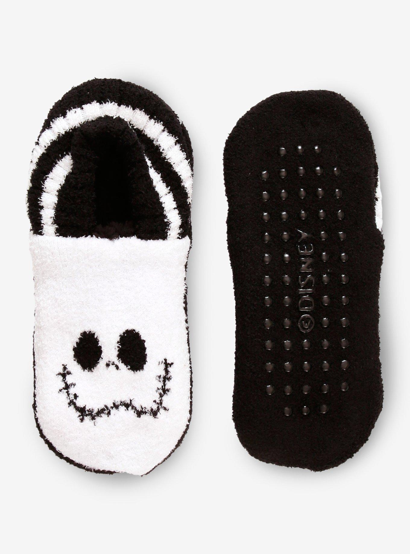 The Nightmare Before Christmas Jack Stripe Cozy Slippers, , hi-res