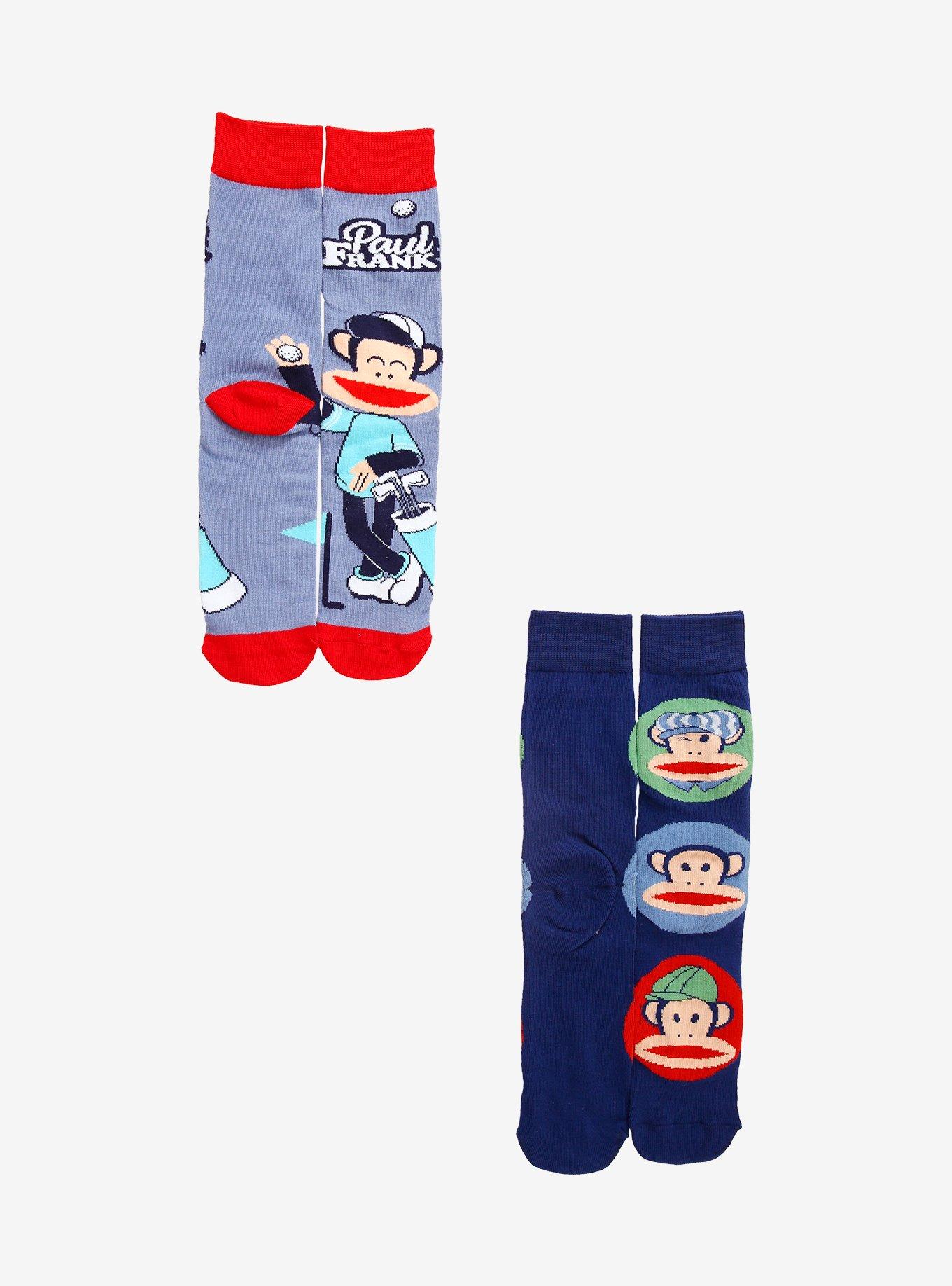 Paul Frank Julius GOlf Crew Socks 2 Pair, , hi-res
