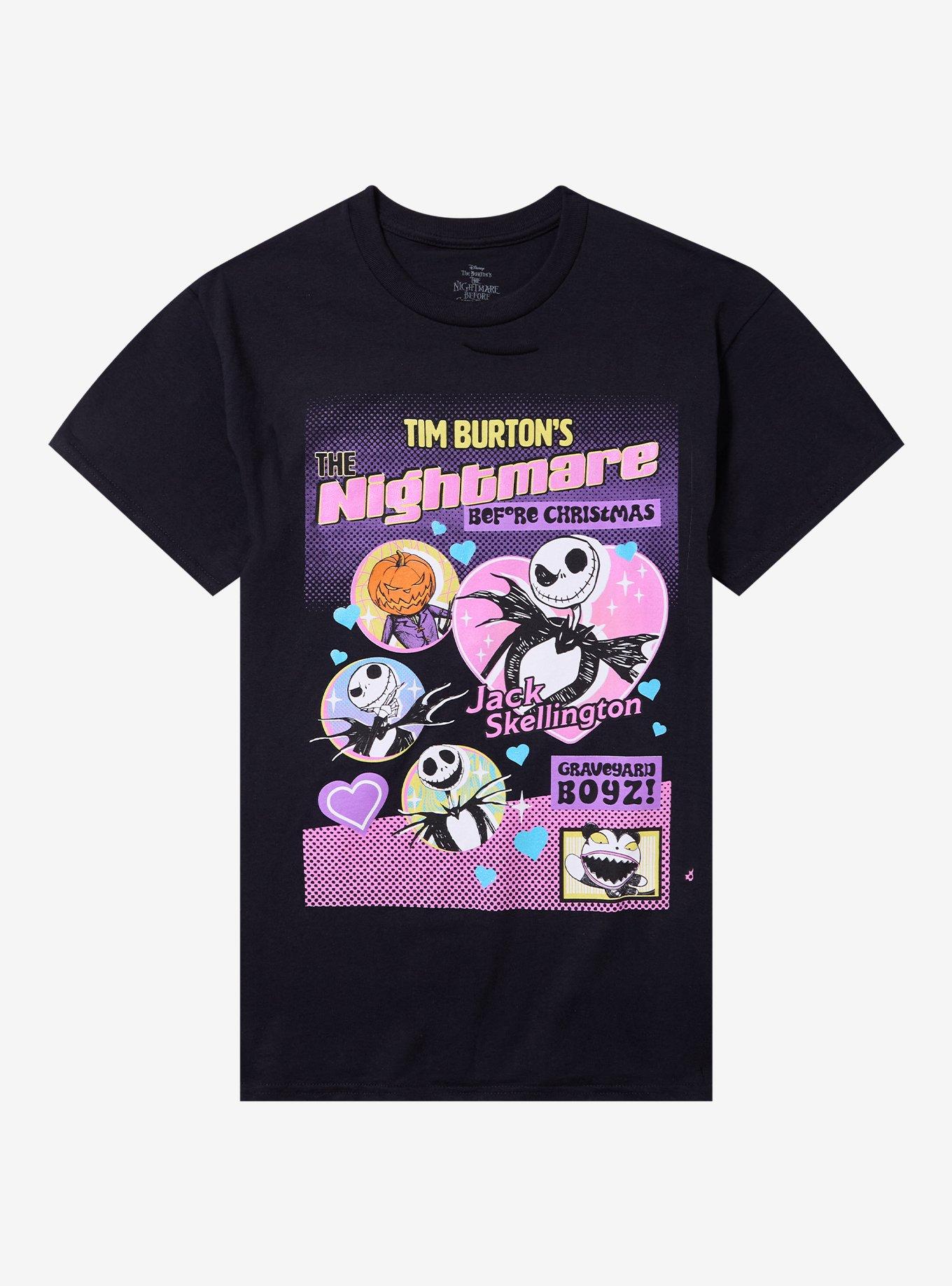 The Nightmare Before Christmas Jack Skellington Magazine Cover T-Shirt, , hi-res