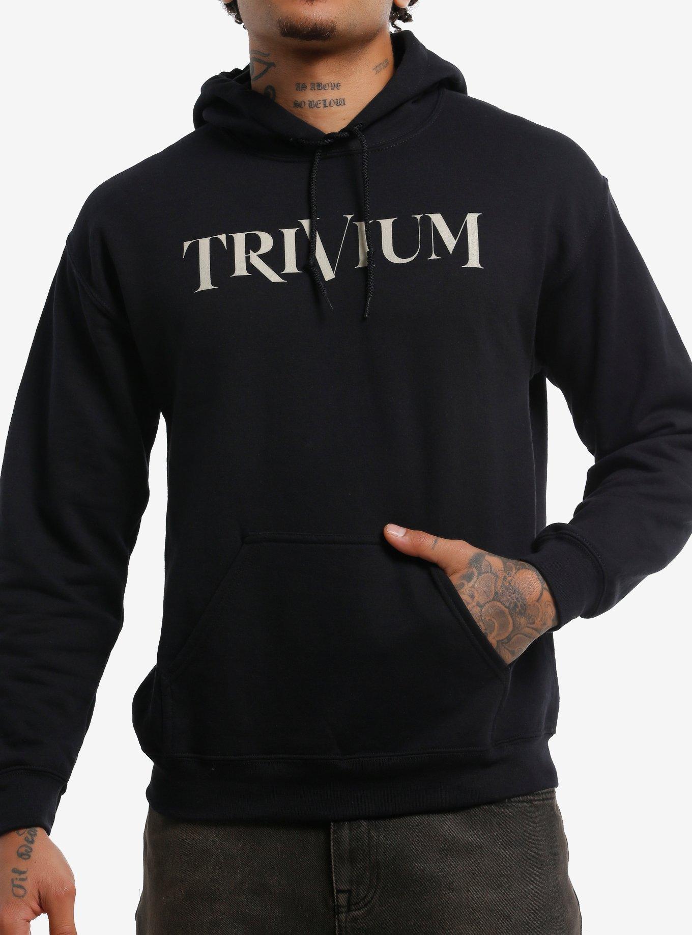 Trivium Dragon Logo Hoodie, , hi-res