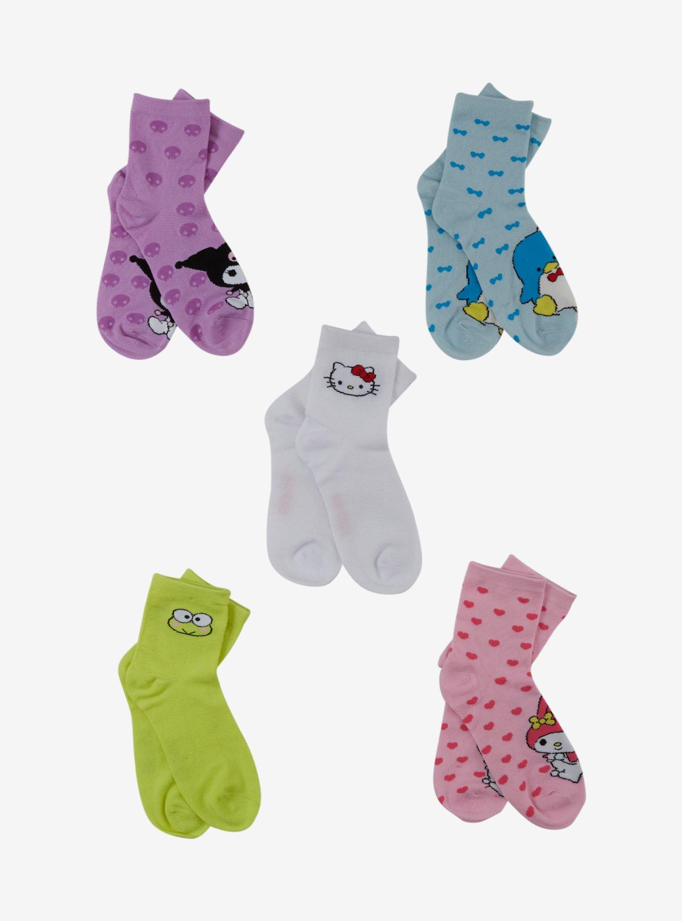 Hello Kitty And Friends Ankle Socks 5 Pair, , hi-res