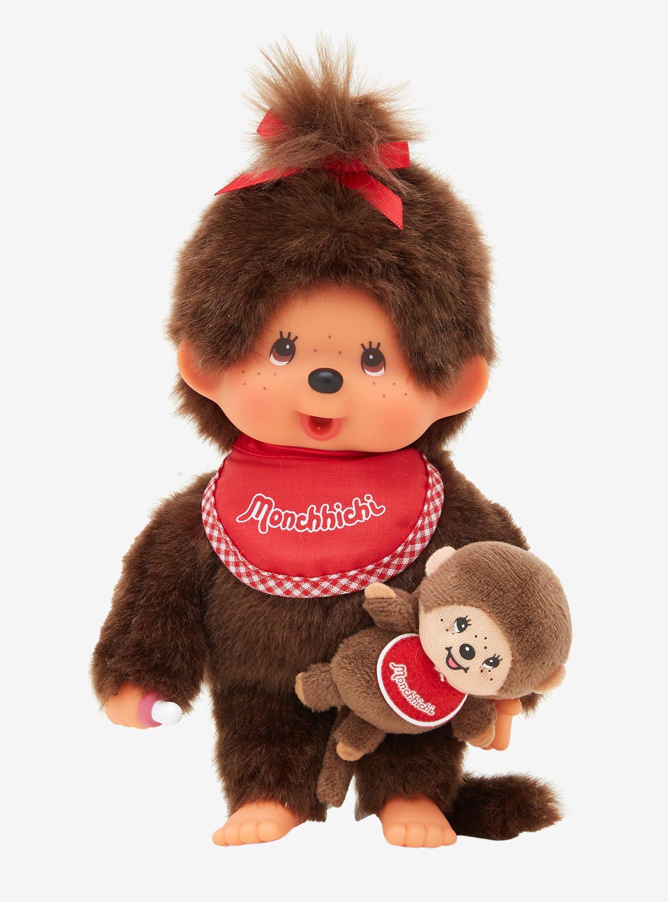 Monchhichi Girl With Baby Doll, , hi-res
