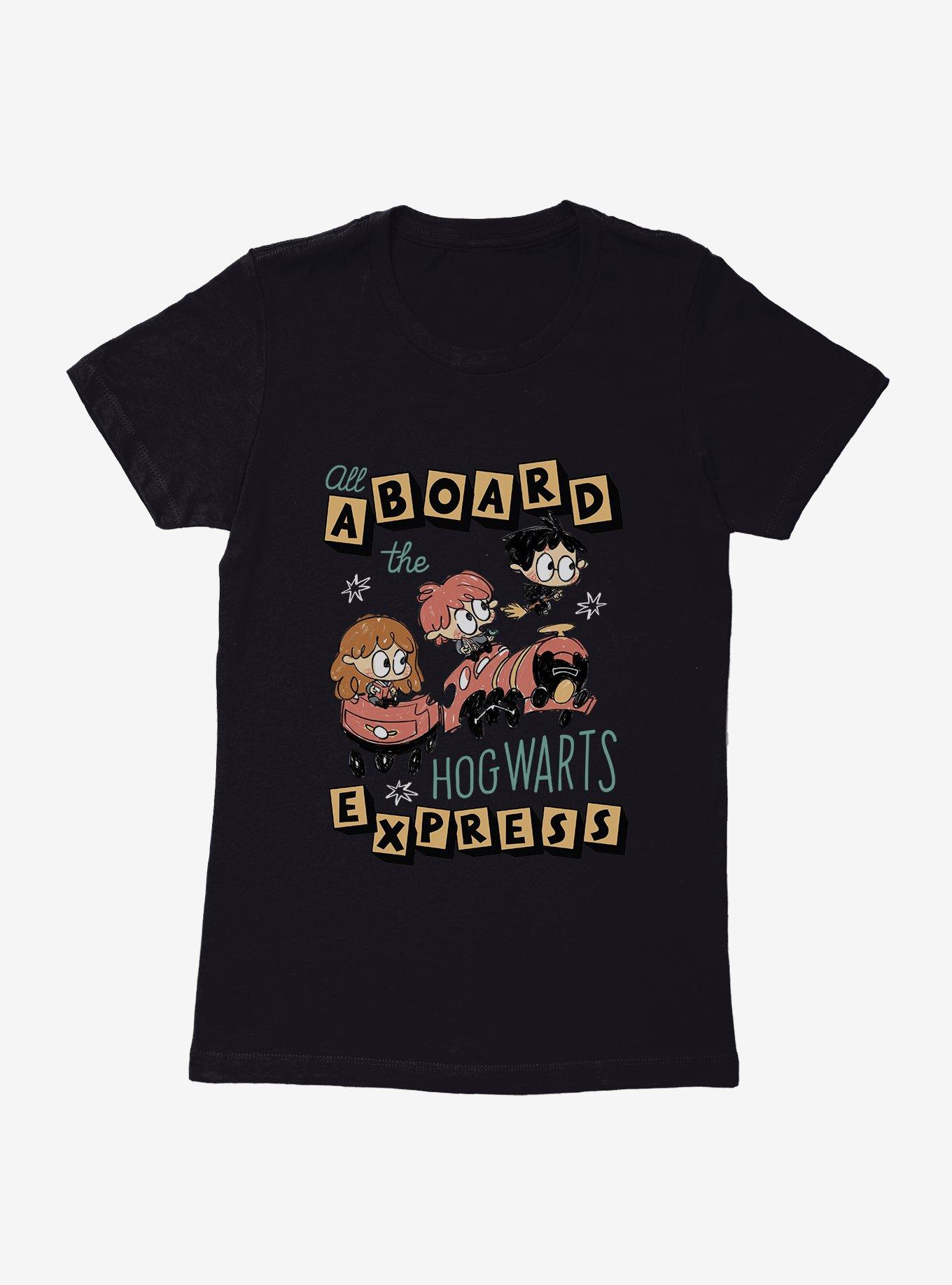 Harry Potter All Aboard The Hogwarts Express Womens T-Shirt, , hi-res