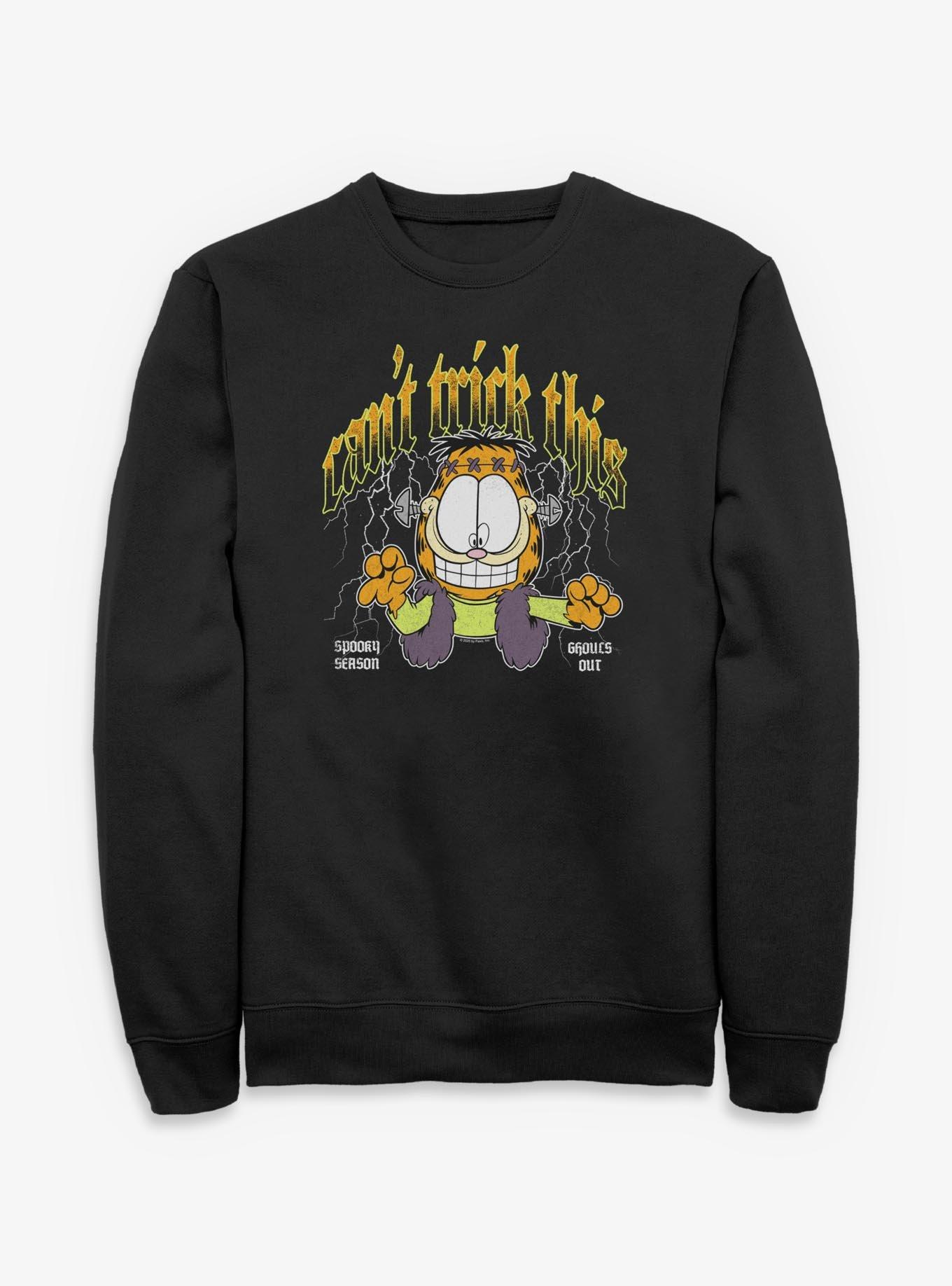 Garfield Can't Trick This Spooky Season Sweatshirt, , hi-res