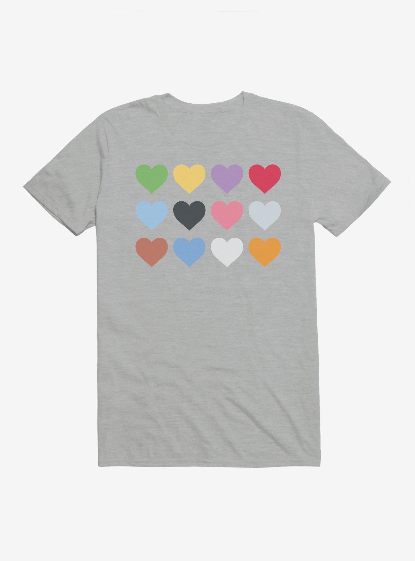 Colorful Hearts Era T-Shirt, , hi-res