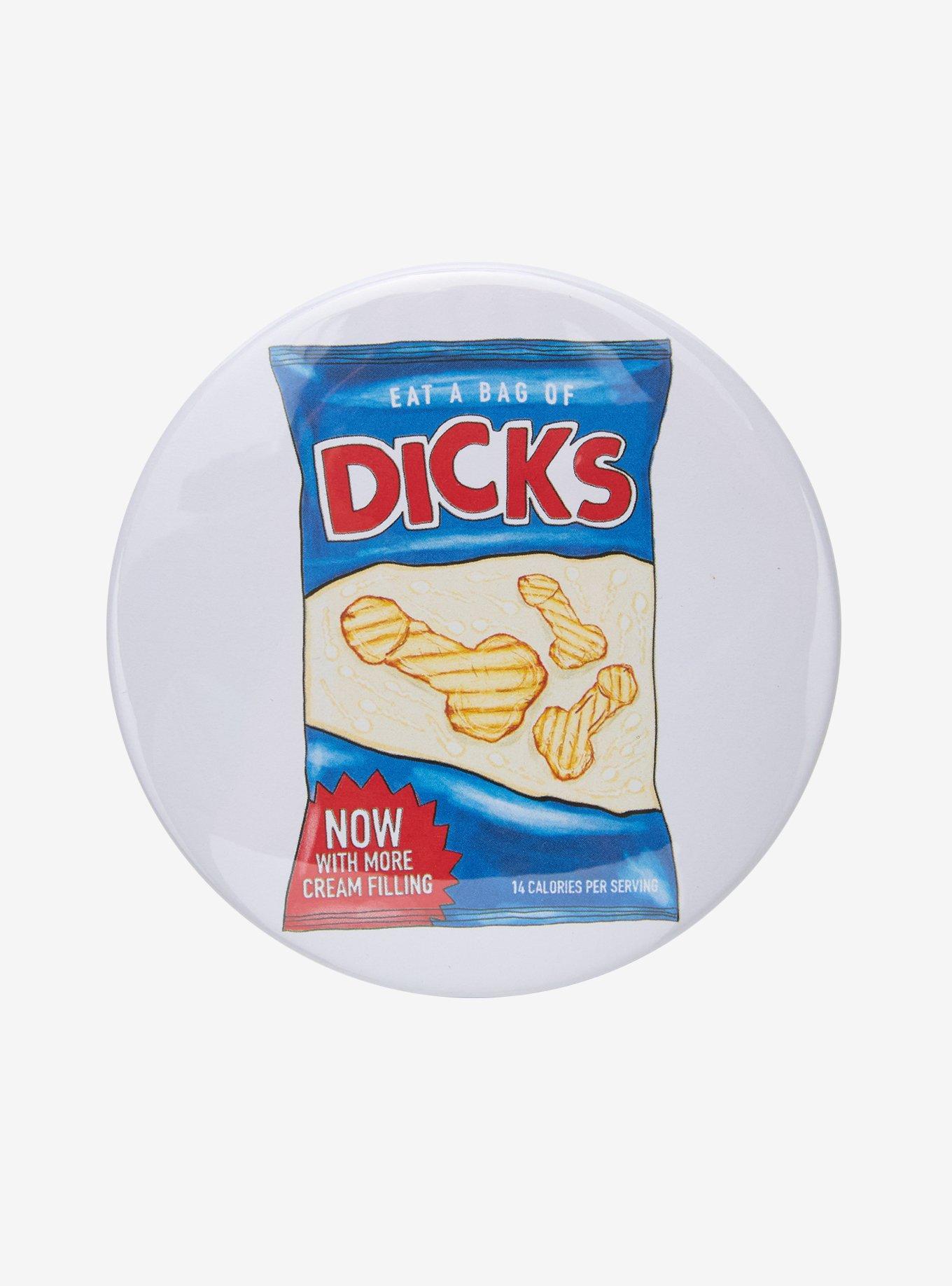 Bag Of D 3 Inch Button, , hi-res