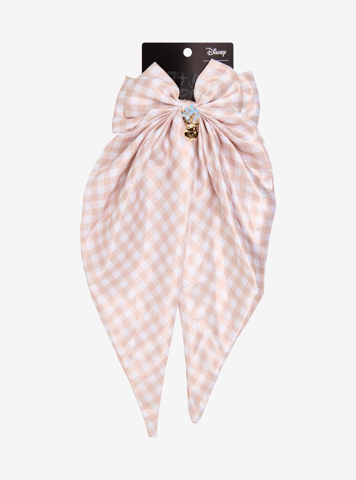 Disney Winnie the Pooh Gingham Hair Bow - BoxLunch Exclusive, , hi-res