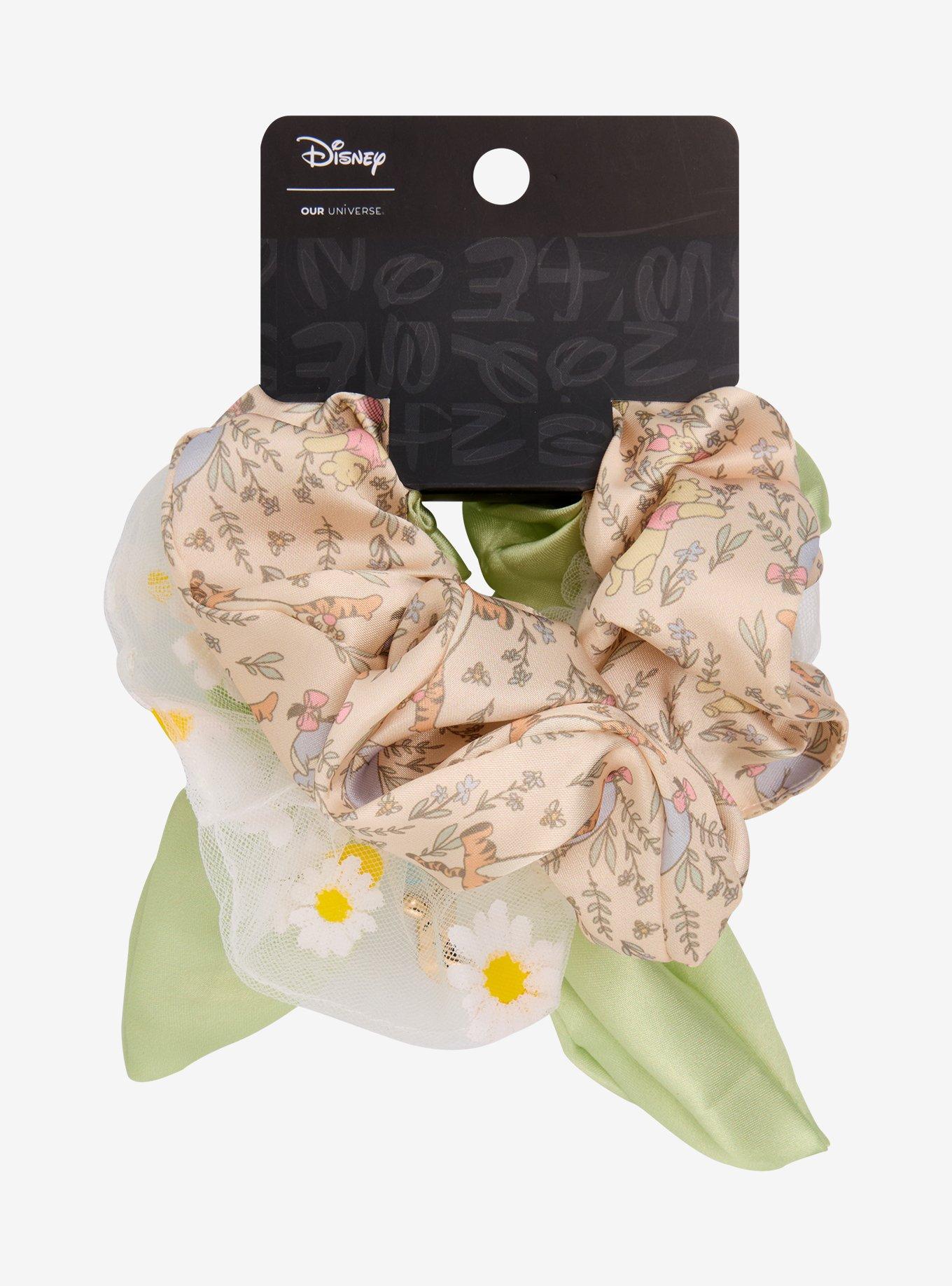 Disney Winnie the Pooh Floral Scrunchy Set &mdash; BoxLunch Exclusive, , hi-res