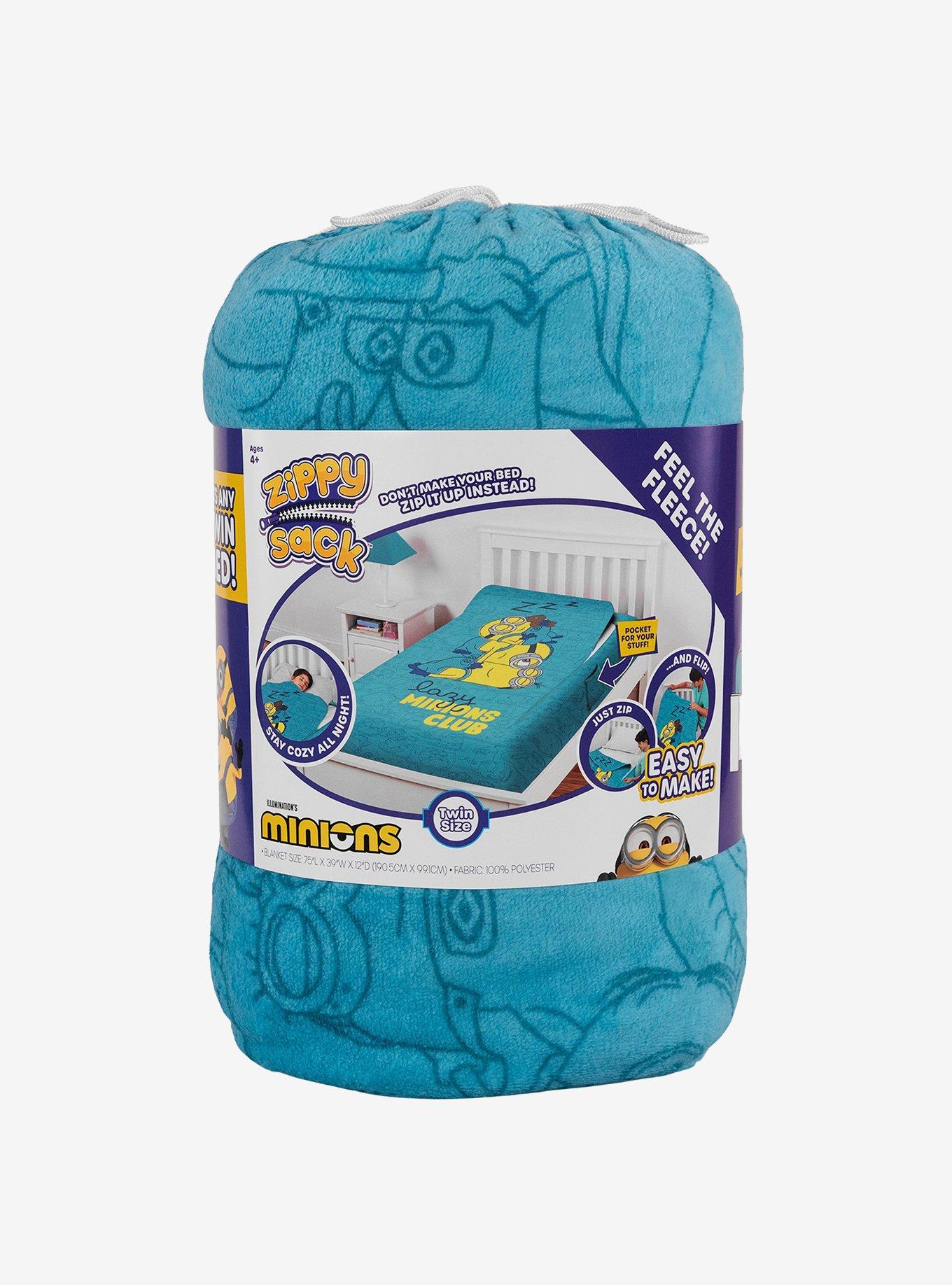 Despicable Me Minions ZippySack Twin Size Blanket, , hi-res