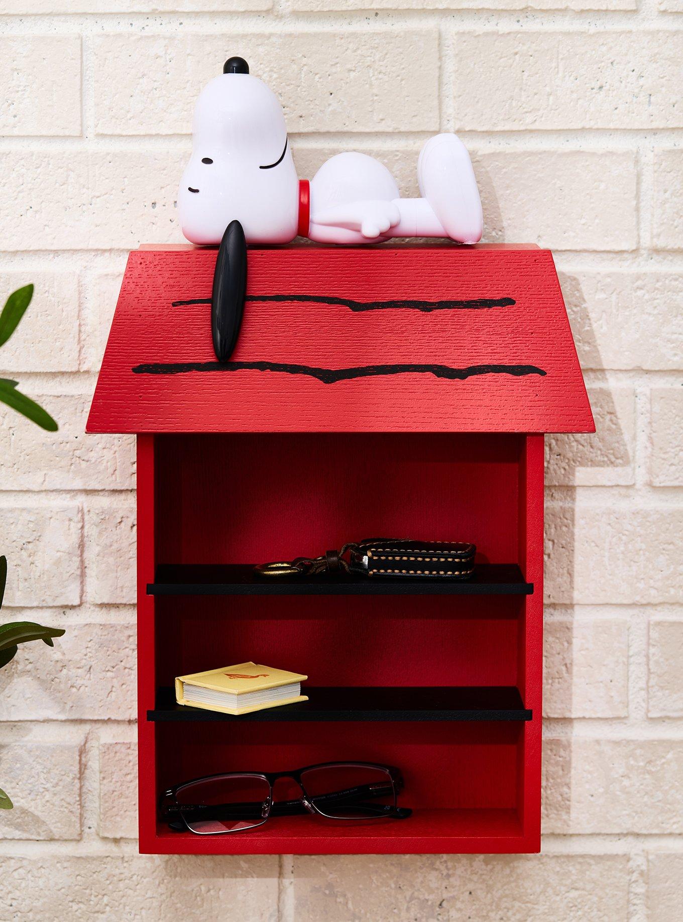 Peanuts Snoopy Doghouse Figural Wall Shelf - BoxLunch Exclusive, , hi-res