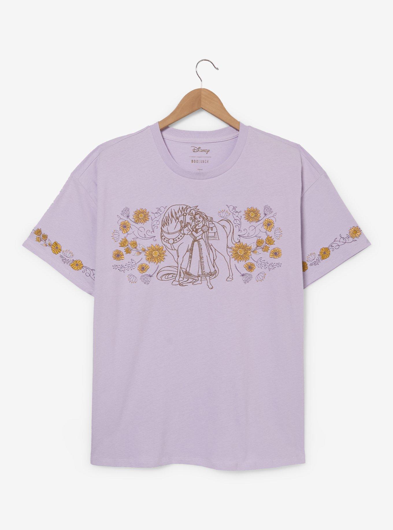 Disney Tangled Rapunzel & Maximus Women's Plus Size T-Shirt &mdash; BoxLunch Exclusive, , hi-res
