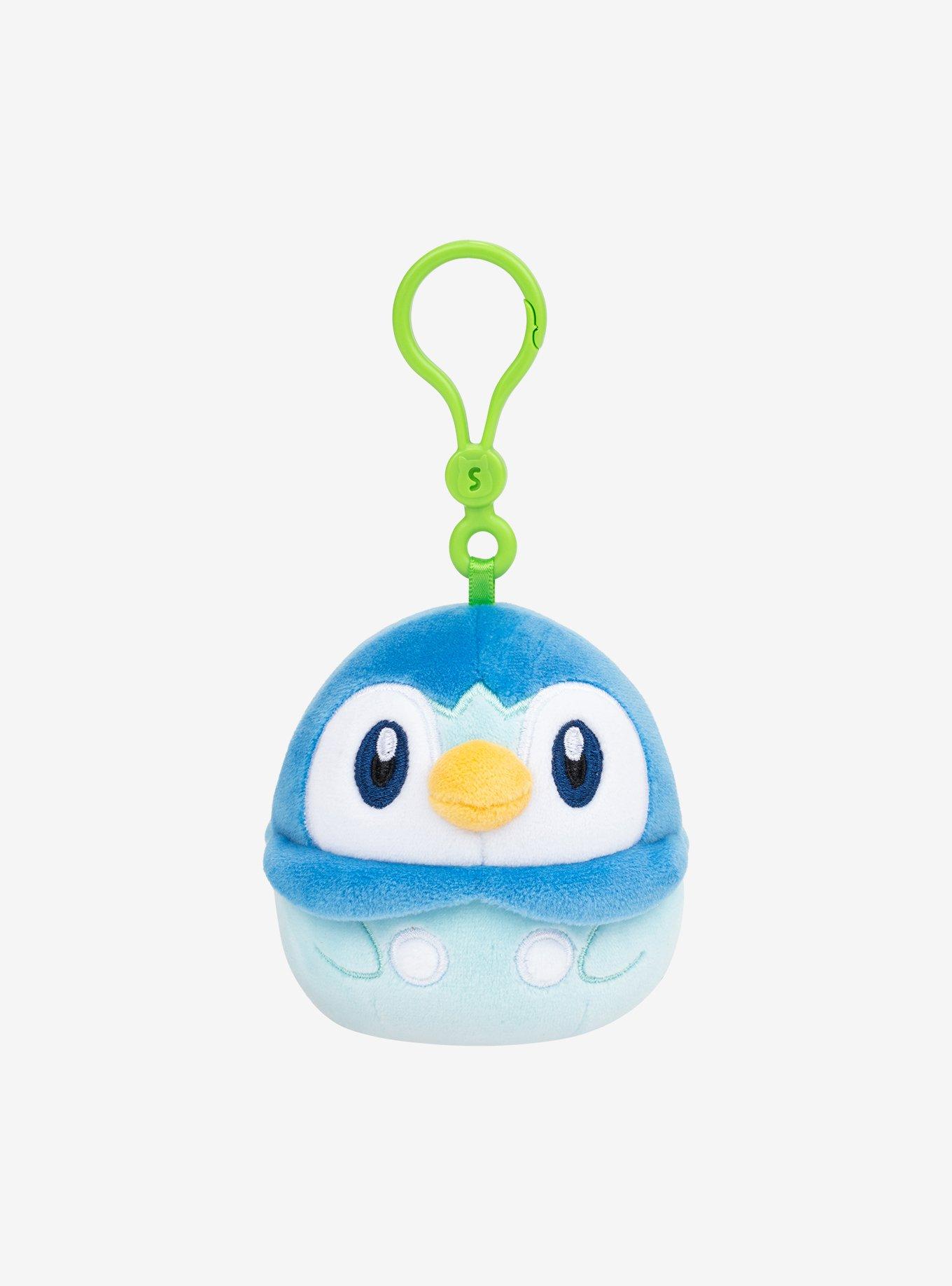 Squishmallows Pok&eacute;mon Piplup Plush Clip, , hi-res