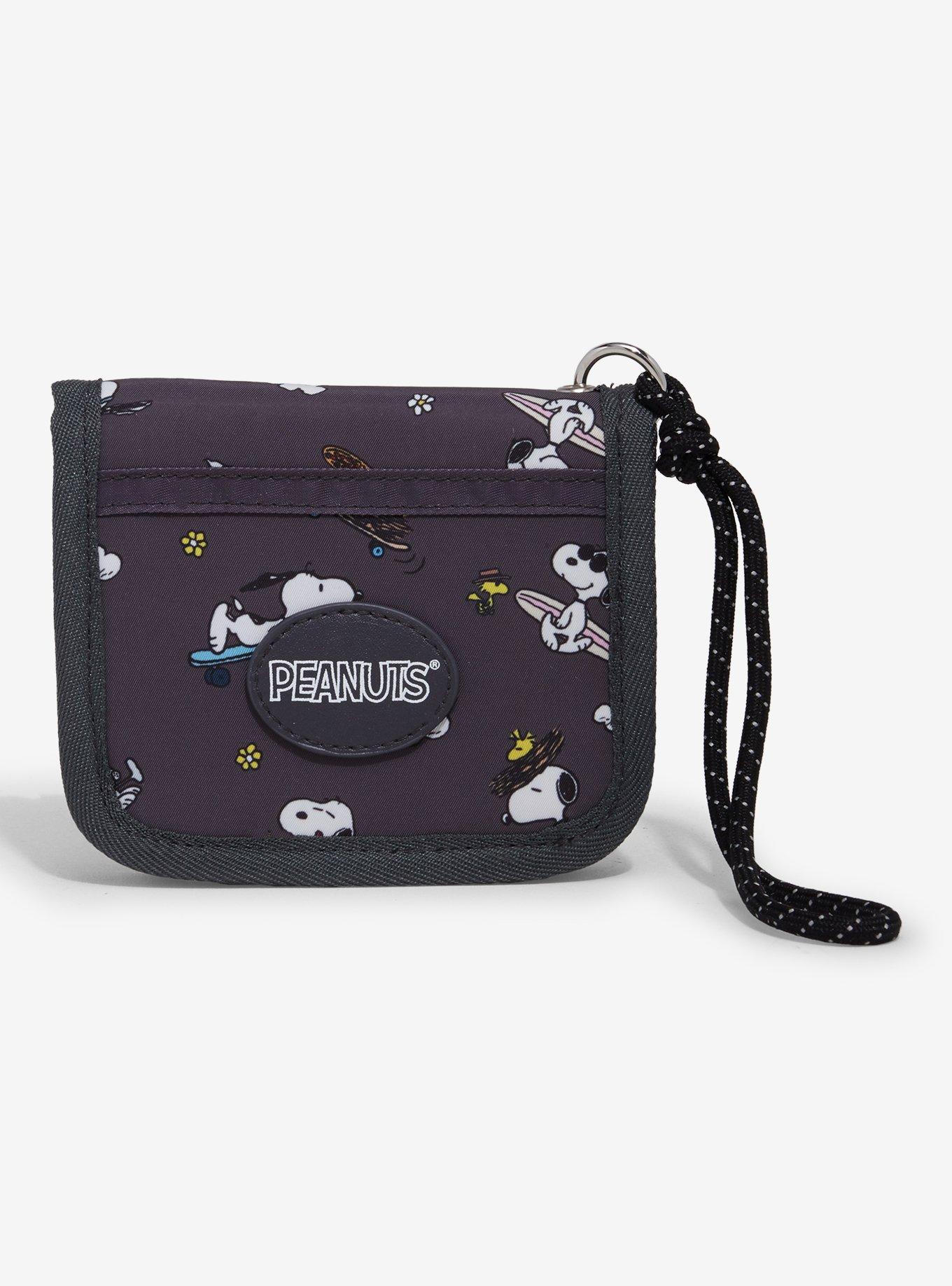 Peanuts Snoopy & Woodstock Mini Zipper Wallet | Hot Topic