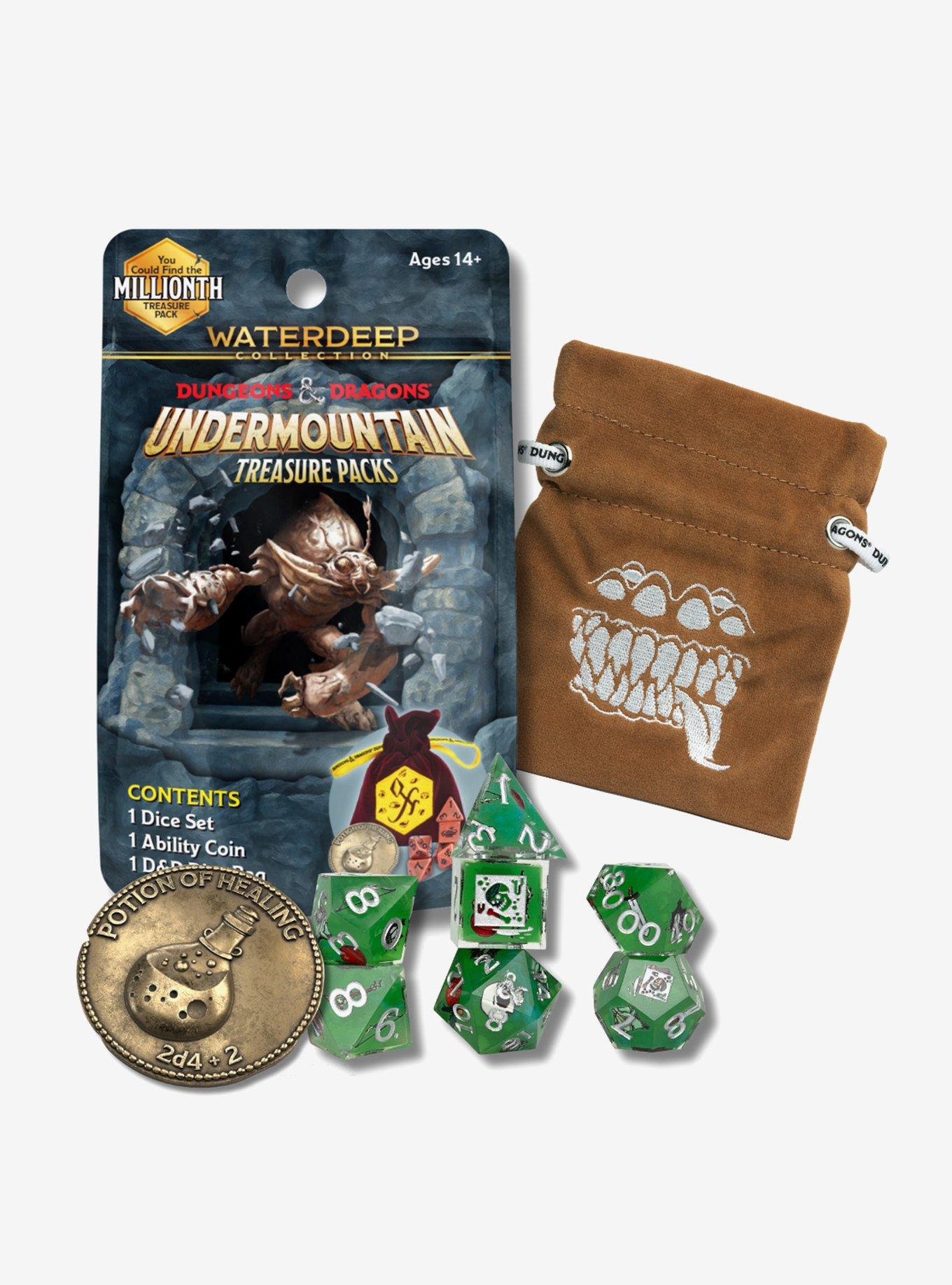 Dungeons & Dragons Undermountain Treasure Packs Set, , hi-res