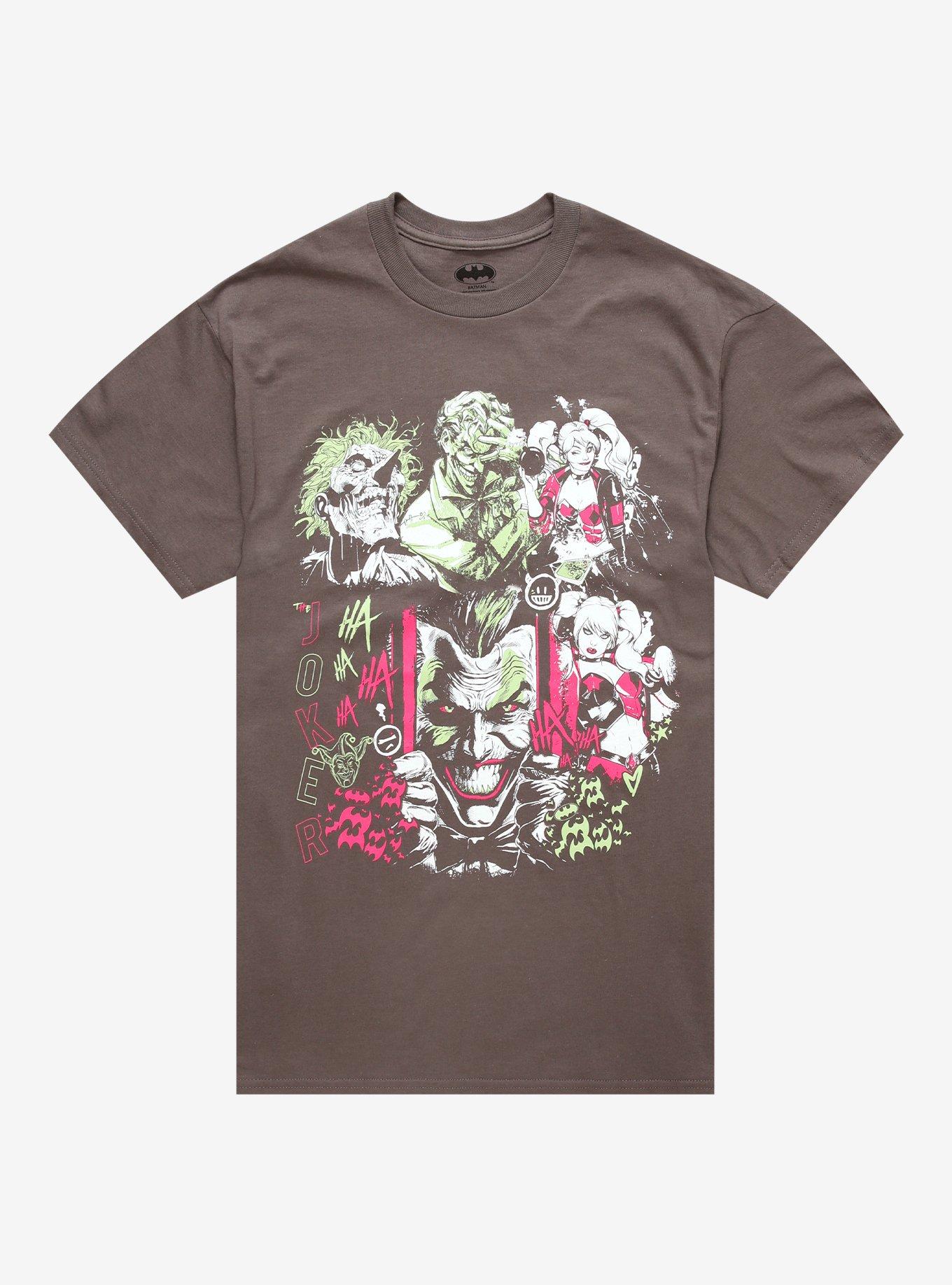 DC Comics Batman Joker & Harley Collage T-Shirt, , hi-res