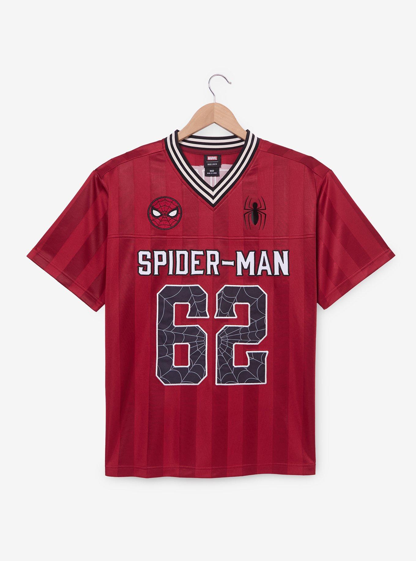 Marvel Spider-Man Peter Parker Football Jersey - BoxLunch Exclusive, , hi-res