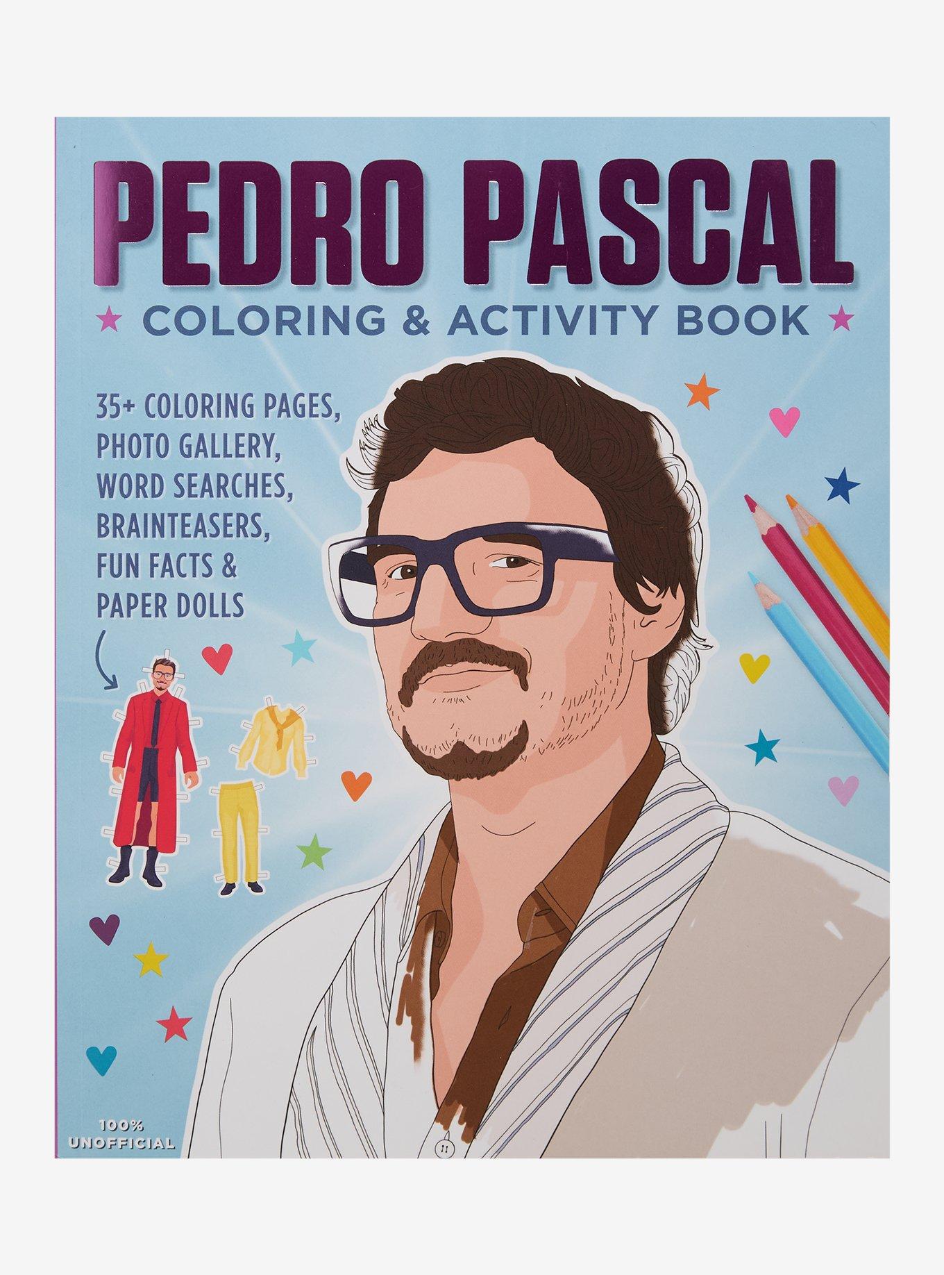 Pedro Pascal Coloring & Activity Book, , hi-res