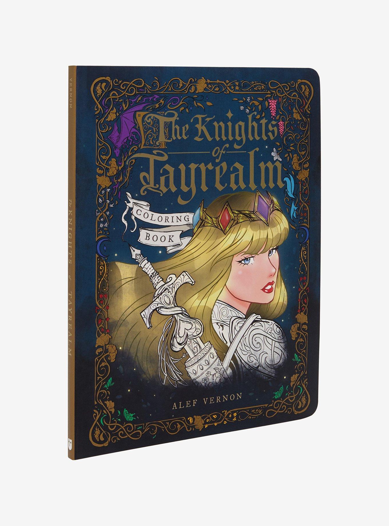 The Knights Of Tayrealm Coloring Book, , hi-res