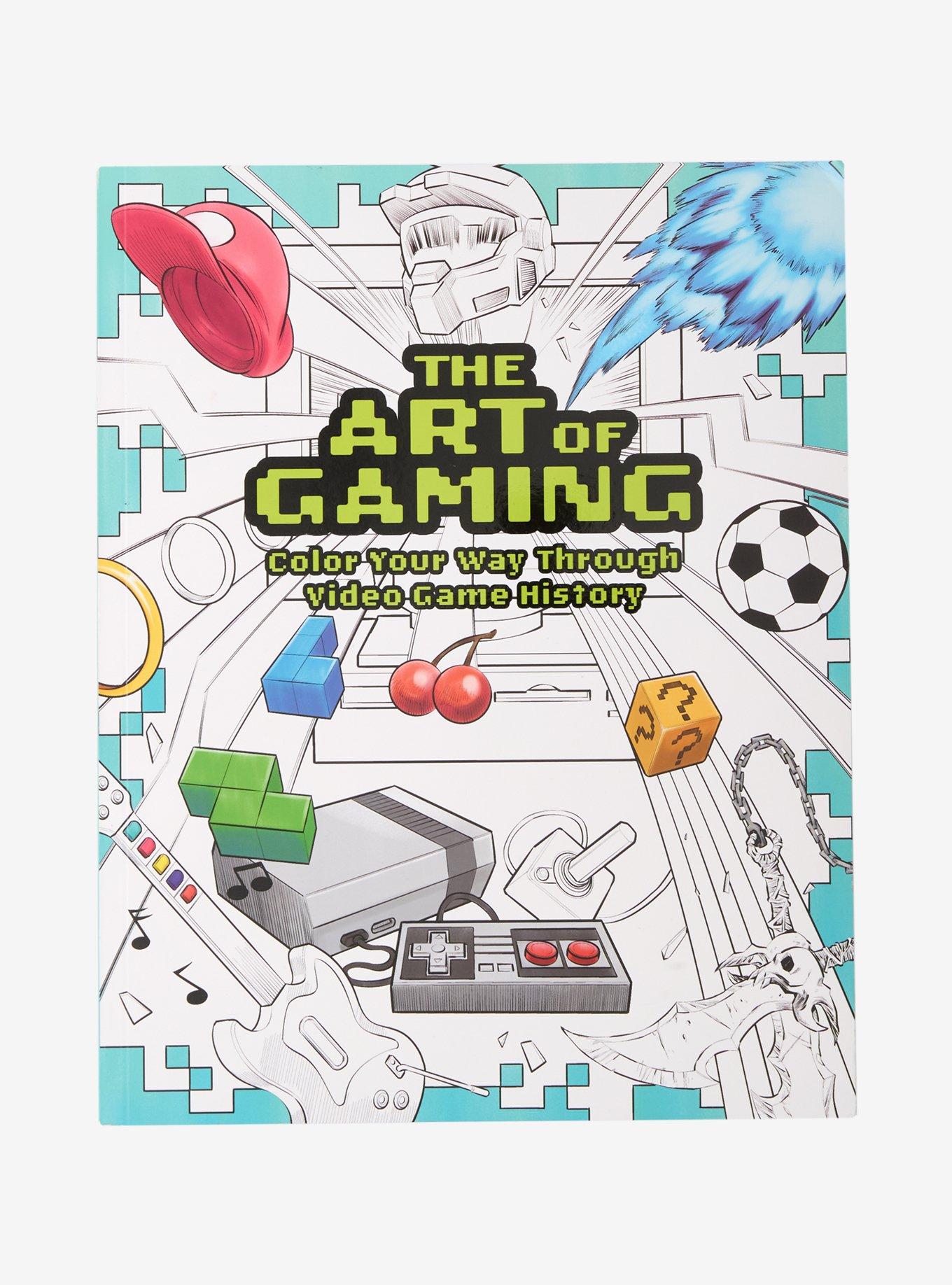 The Art Of Gaming Coloring Book, , hi-res