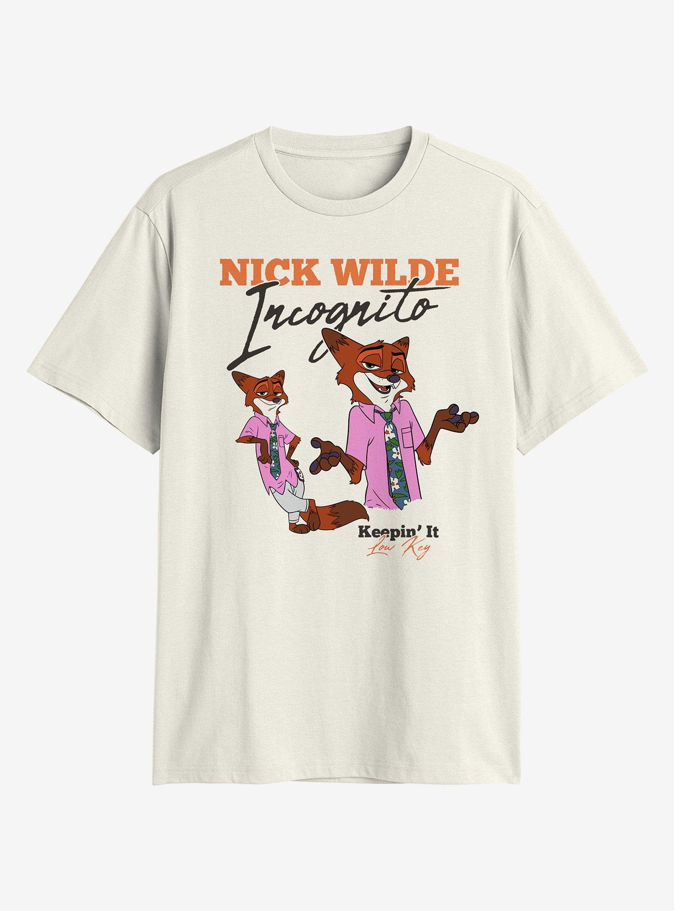 Disney Zootopia 2 Nick Wilde T-Shirt - BoxLunch Exclusive, , hi-res