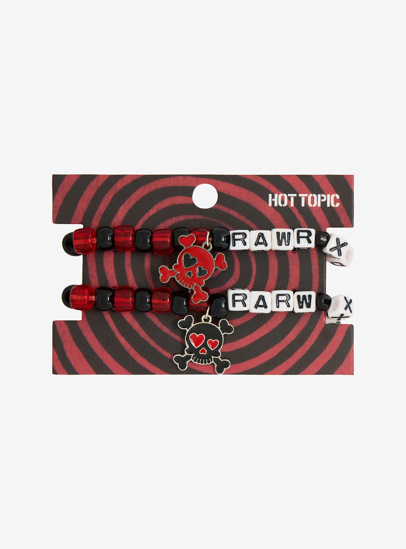 Rawr Skull & Crossbones Best Friend Bracelet Set, , hi-res