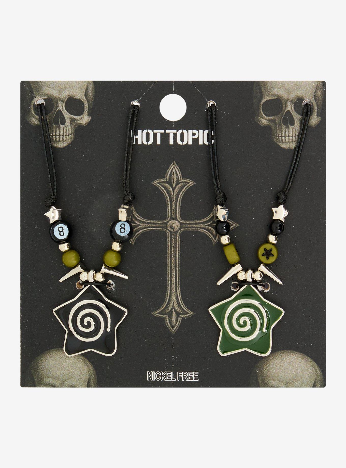 Star Swirl Charm Best Friend Cord Necklace Set, , hi-res