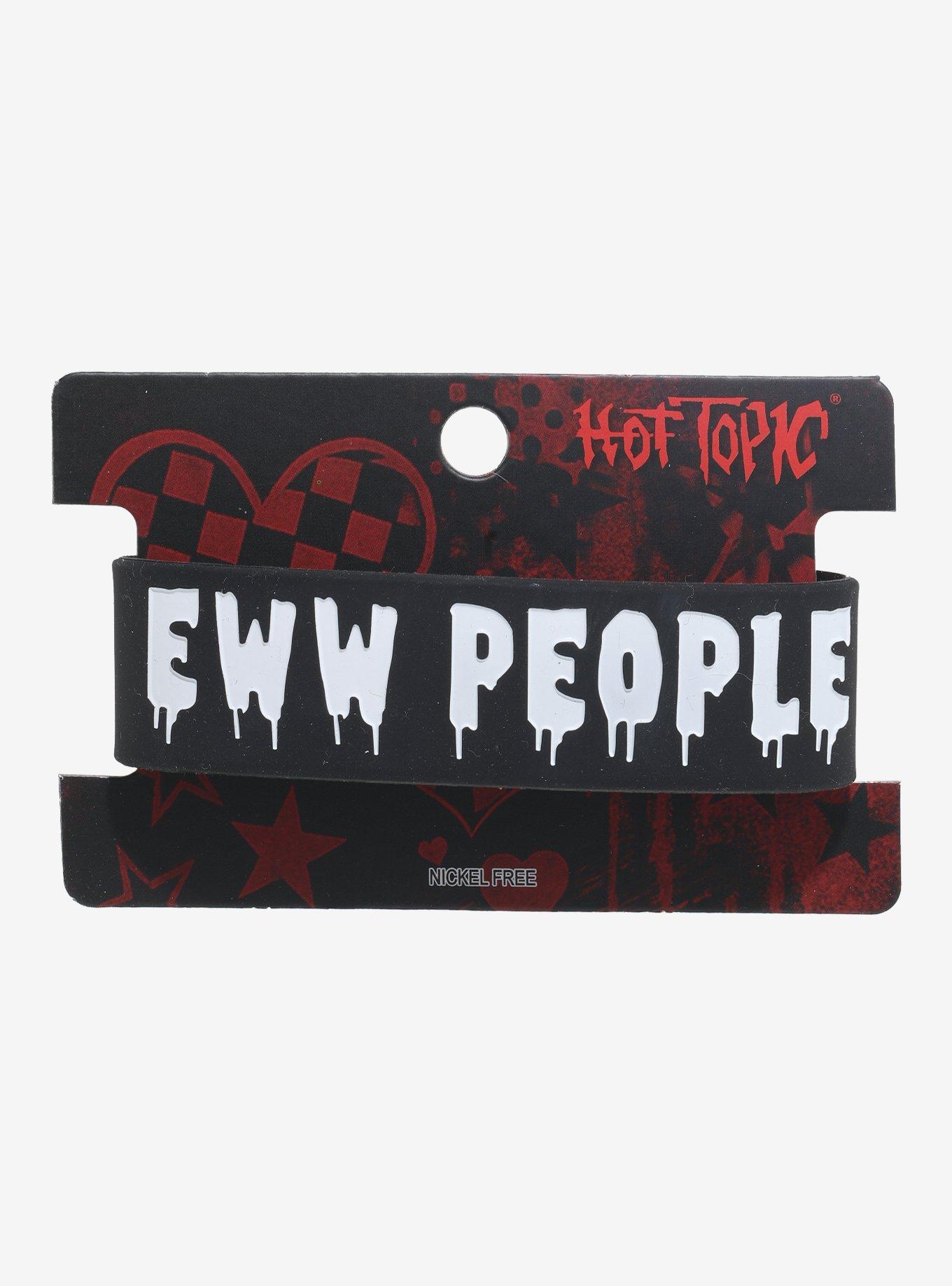 Eww People Rubber Bracelet, , hi-res