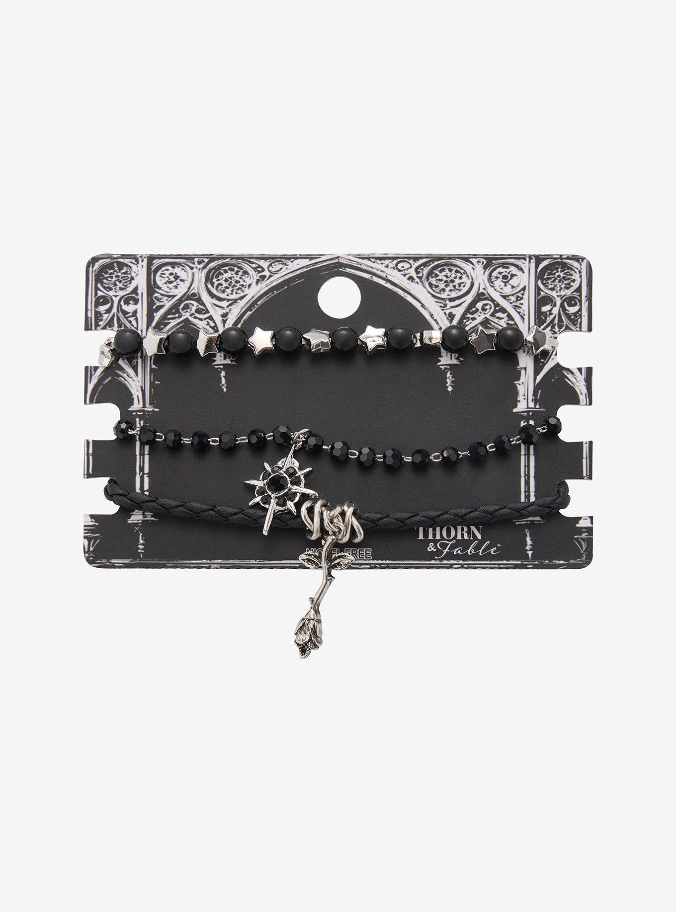 Thorn & Fable Rose Spike Star Bracelet Set, , hi-res