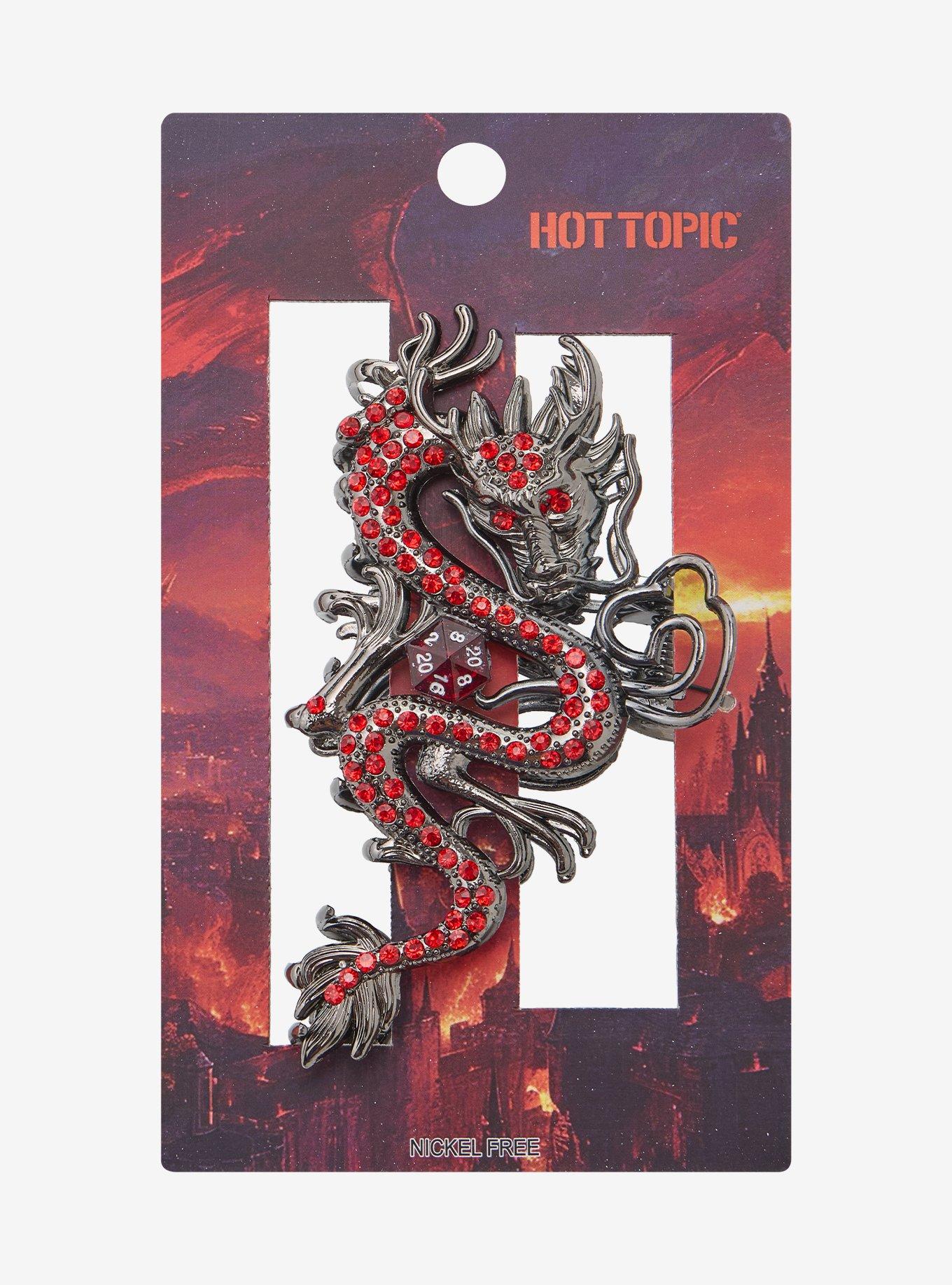 Dragon Dice Claw Hair Clip, , hi-res