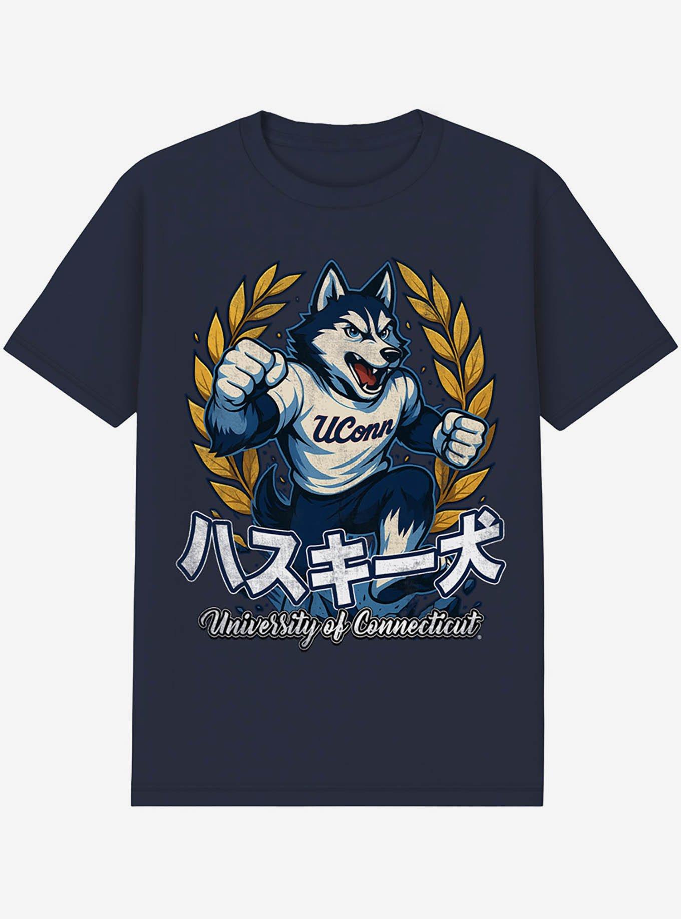 University of Connecticut Fierce Otaku Anime Mascot T-Shirt, , hi-res