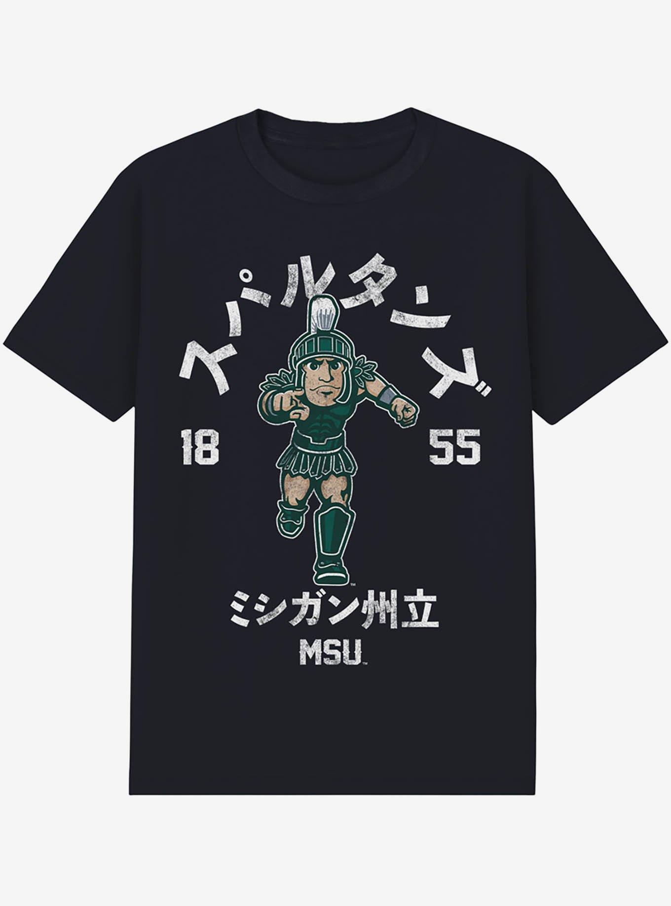 Michigan State University Otaku Anime Mascot Unleashed T-Shirt