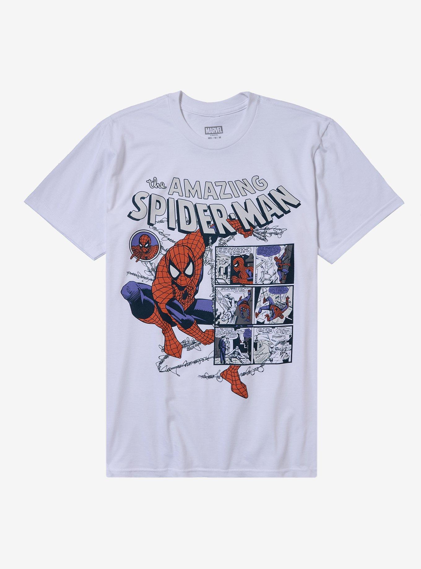 Marvel The Amazing Spider-Man Panels T-Shirt, , hi-res