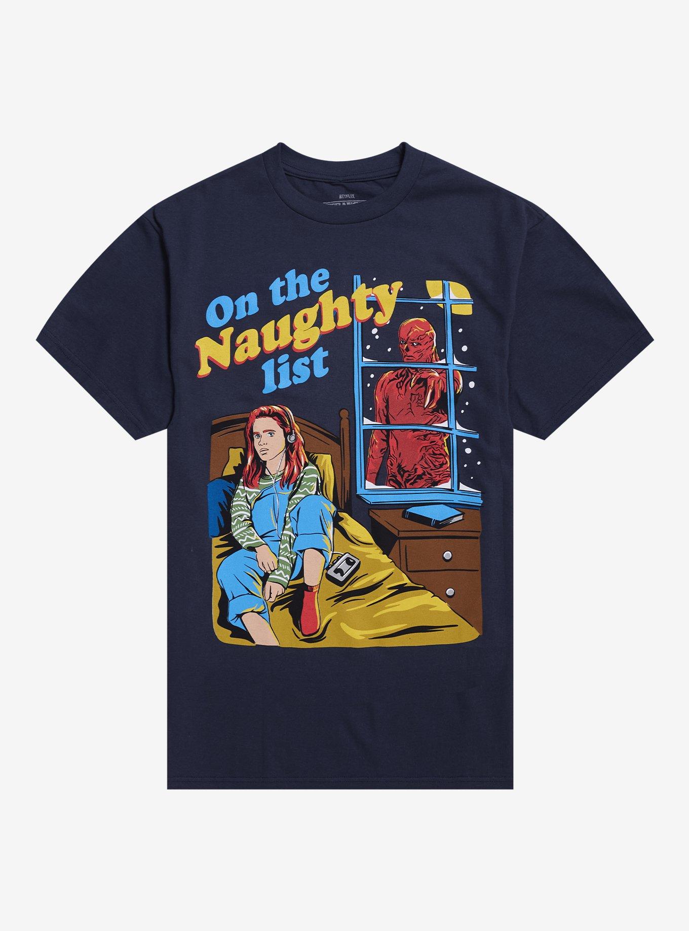 Stranger Things Max & Vecna Naughty List T-Shirt, , hi-res