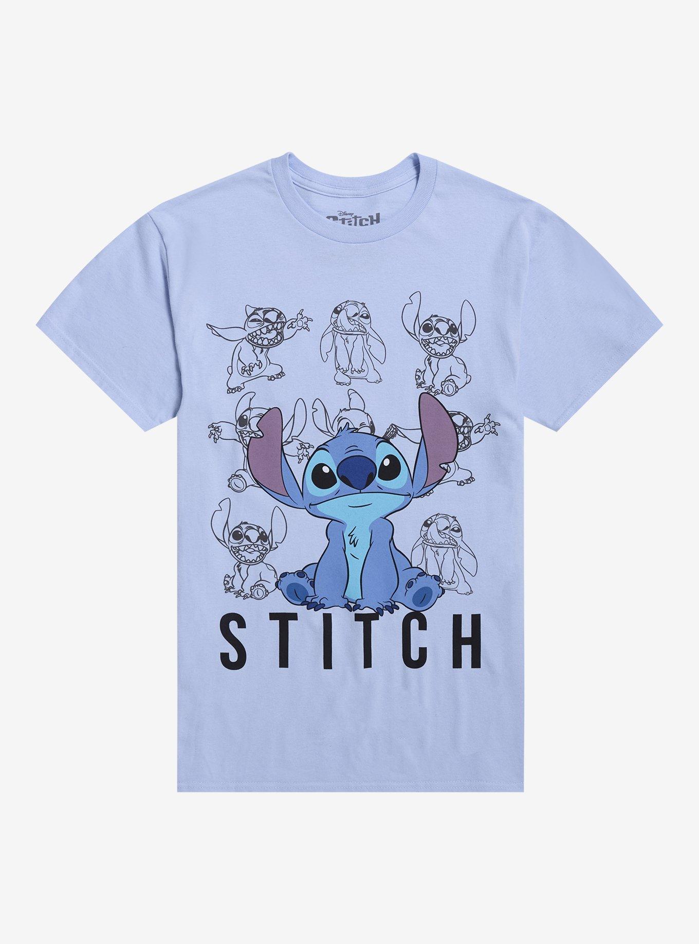 Disney Stitch Poses Grid T-Shirt, , hi-res