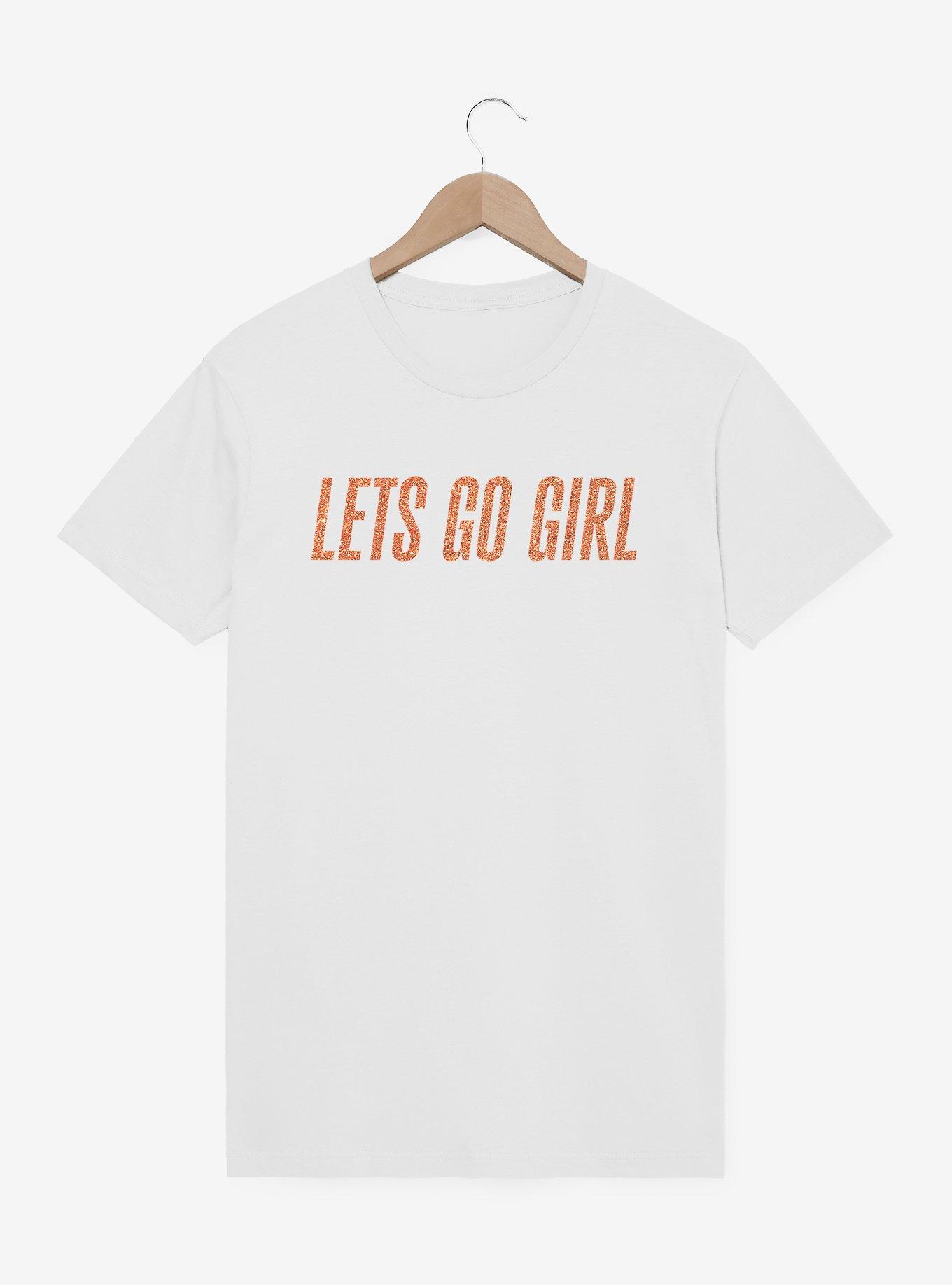 Lets Go Girl T-Shirt, WHITE, hi-res view 1
