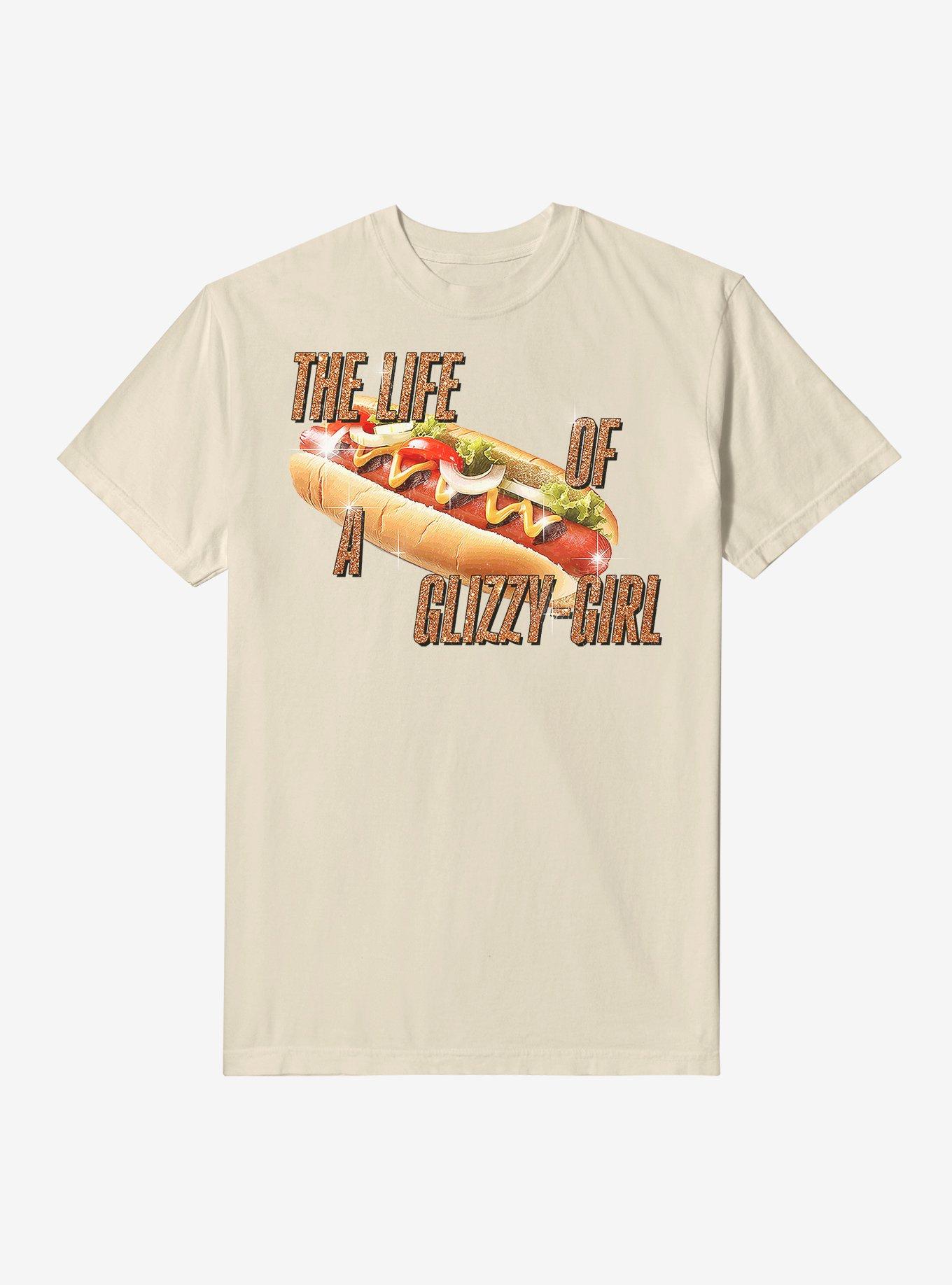 The Life Of A Glizzy Girl Garment Dye T-Shirt, , hi-res