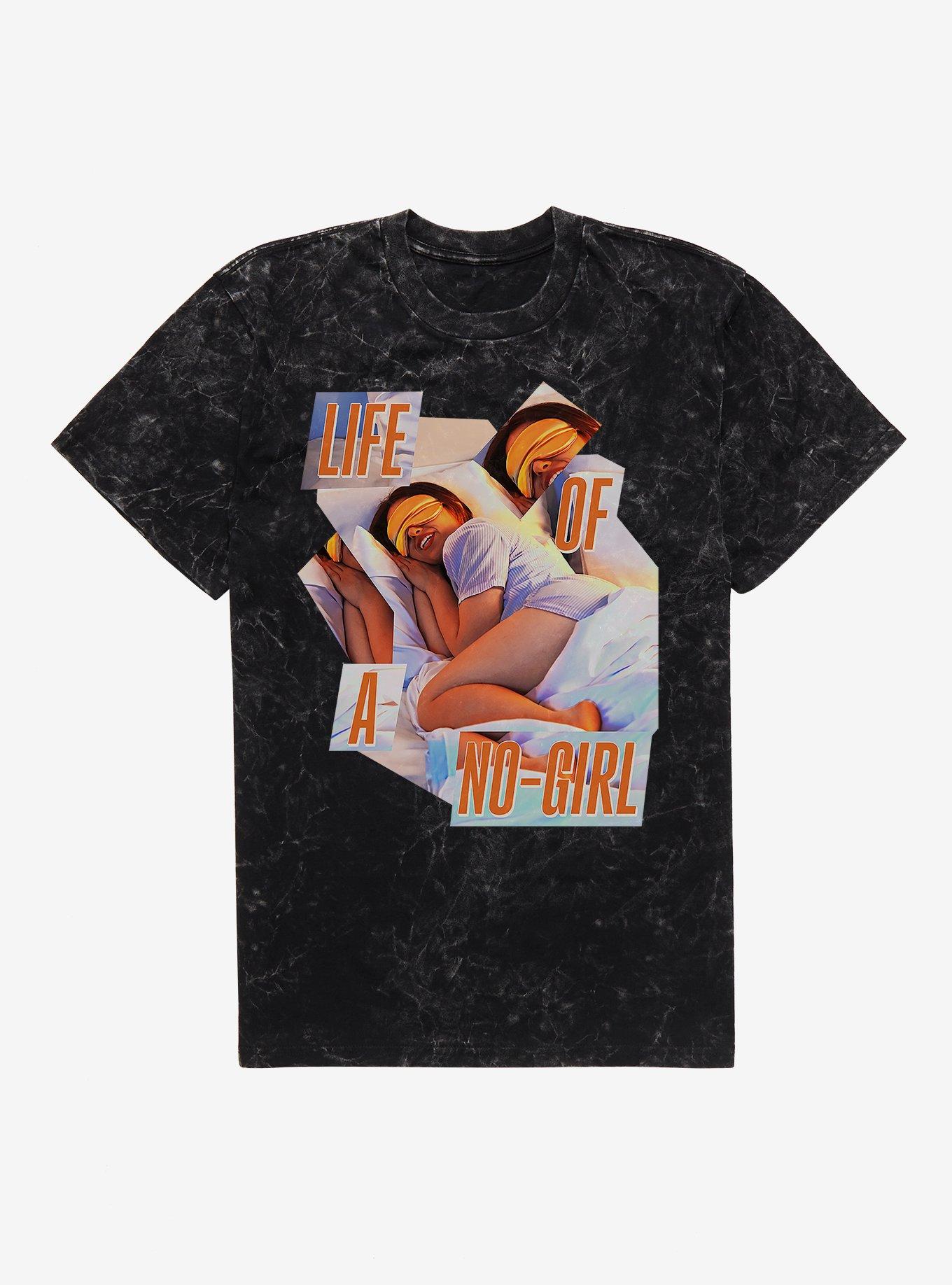Life Of A No-Girl Mineral Wash T-Shirt, , hi-res