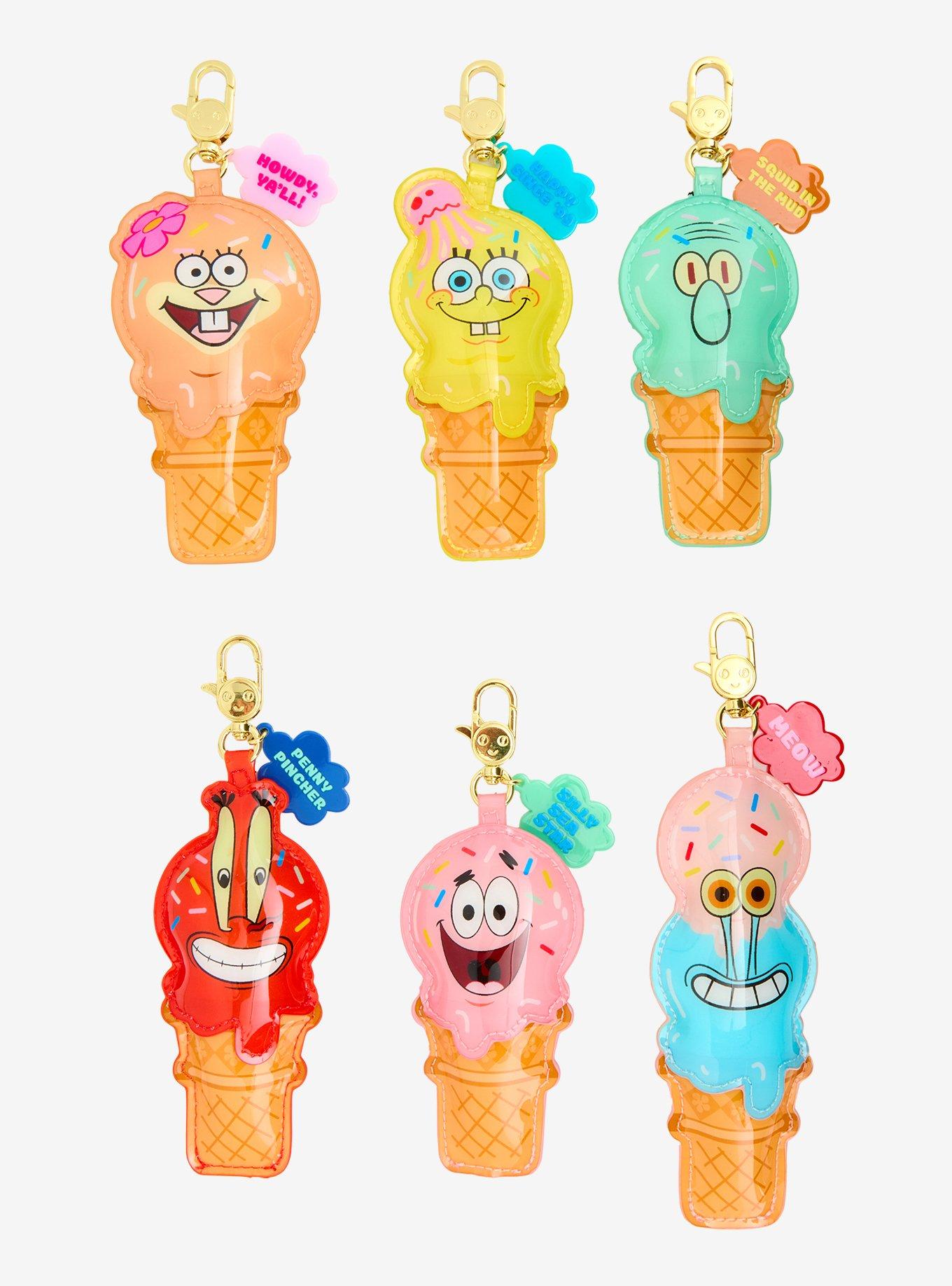 Whatever! Makes You Happy SpongeBob SquarePants Ice Cream Blind Bag Scented Bag Charm Hot Topic Exclusive, , hi-res