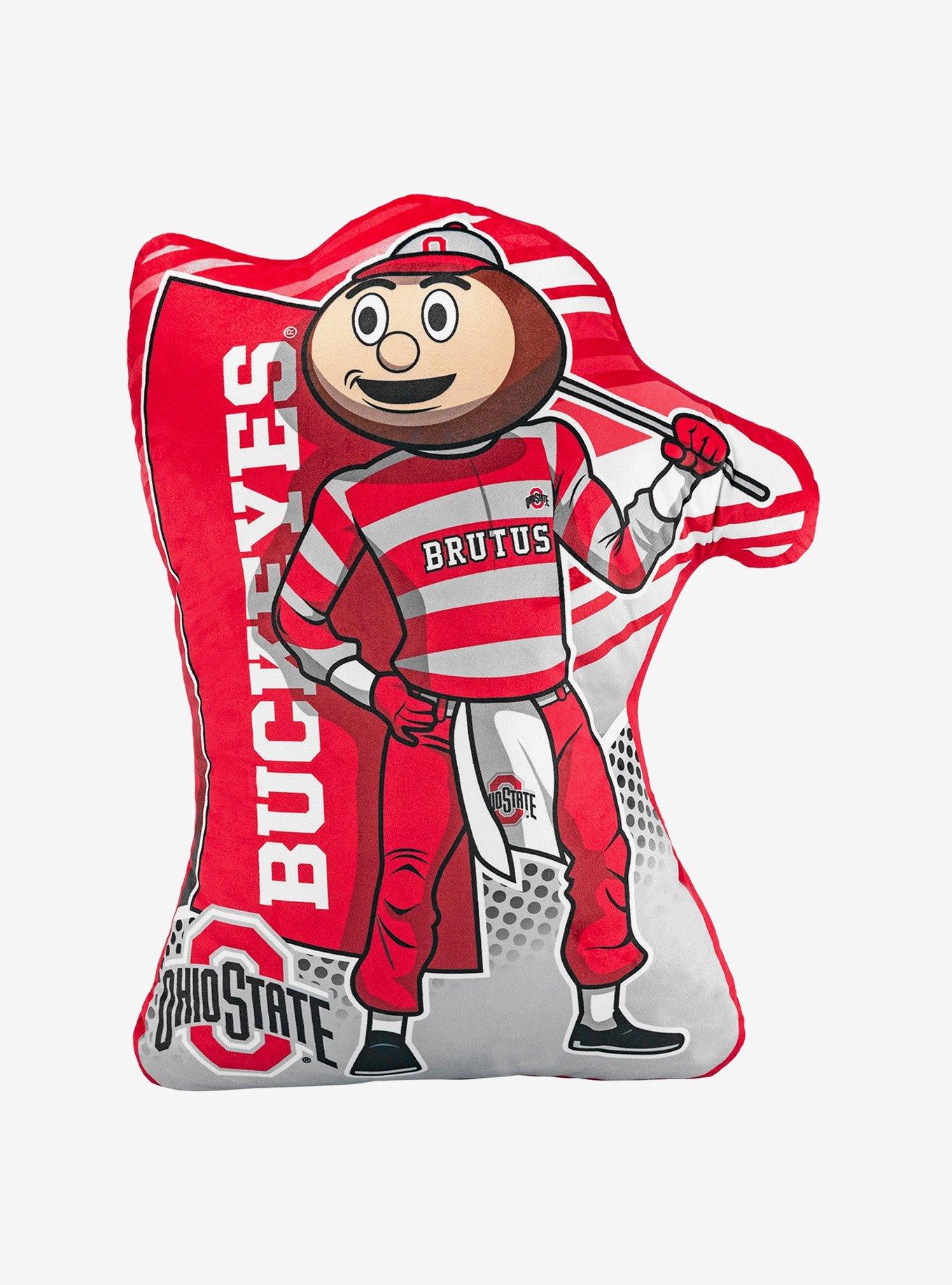 Ohio State Buckeys Brutus 24" Poster Plush Bleacher Creatures, , hi-res