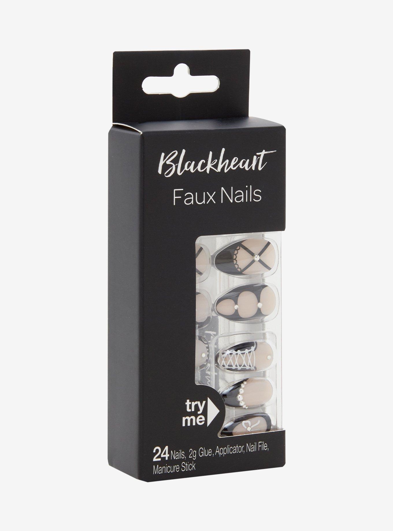Blackheart Dark Coquette Press-On Nail Set, , hi-res
