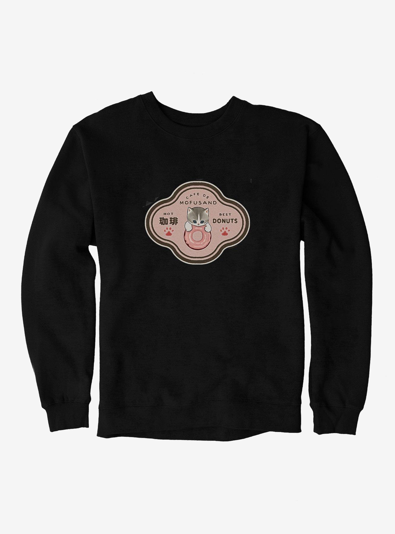Mofusand Cafe De Mofusand Sweatshirt, , hi-res