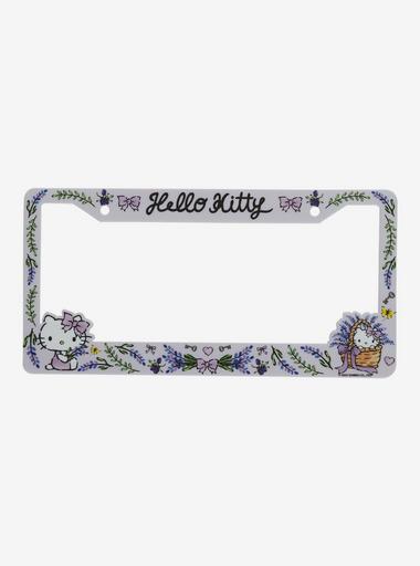 Sanrio Hello Kitty Lavender License Plate Frame - BoxLunch