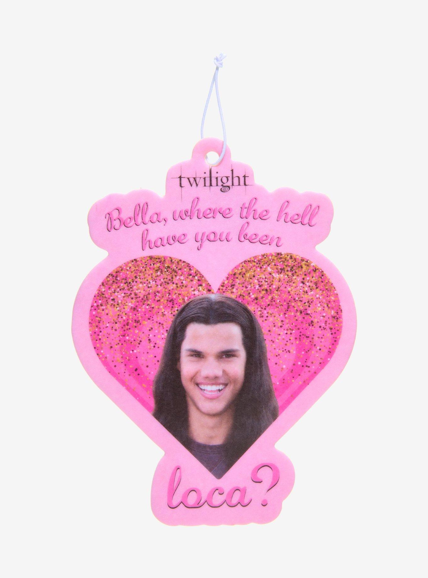 Twilight Jacob Loca Quote Strawberry Scented Air Freshener &mdash; BoxLunch Exclusive, , hi-res