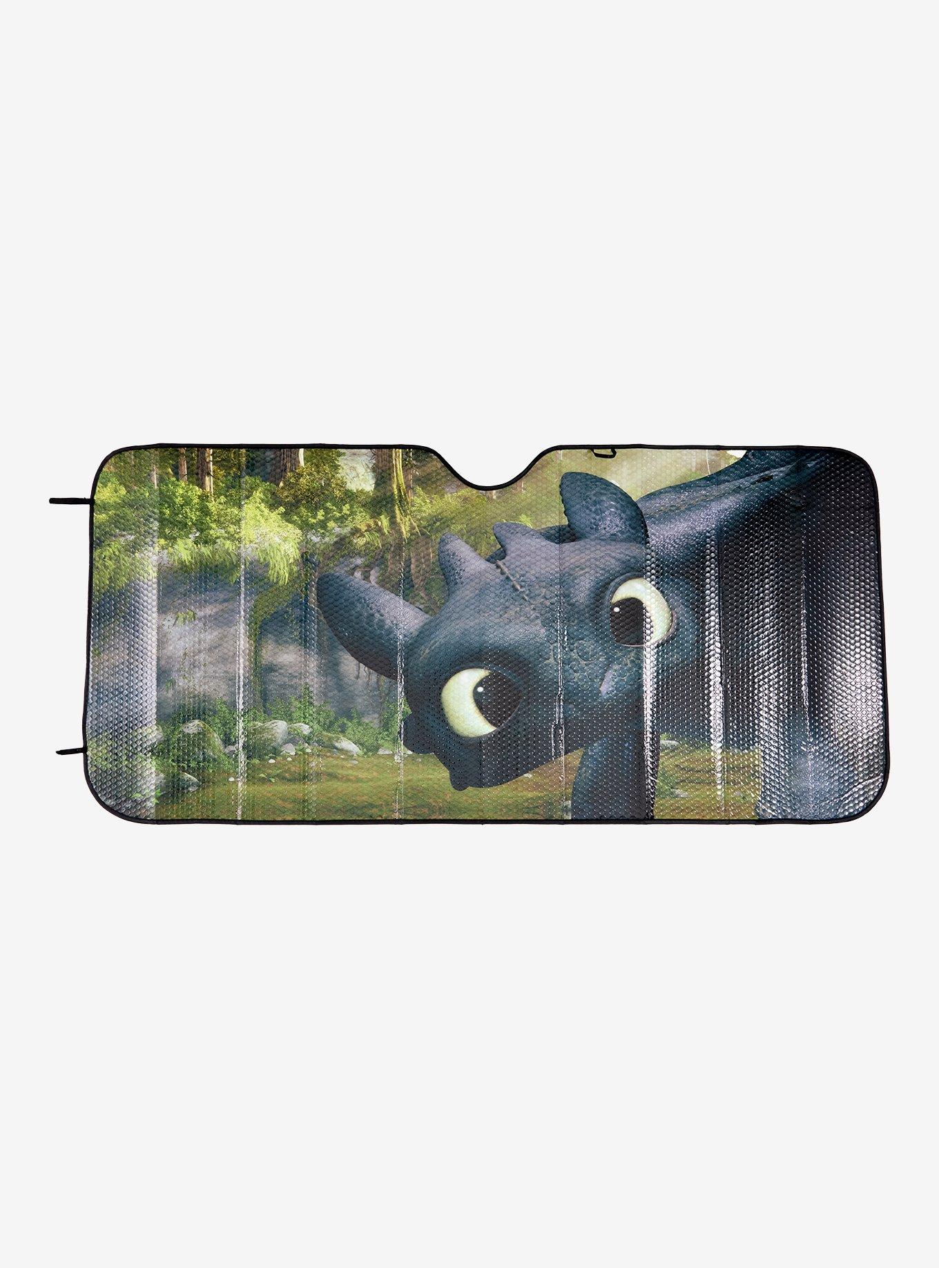 DreamWorks How To Train Your Dragon Toothless Peeking Sunshade - BoxLunch Exclusive, , hi-res