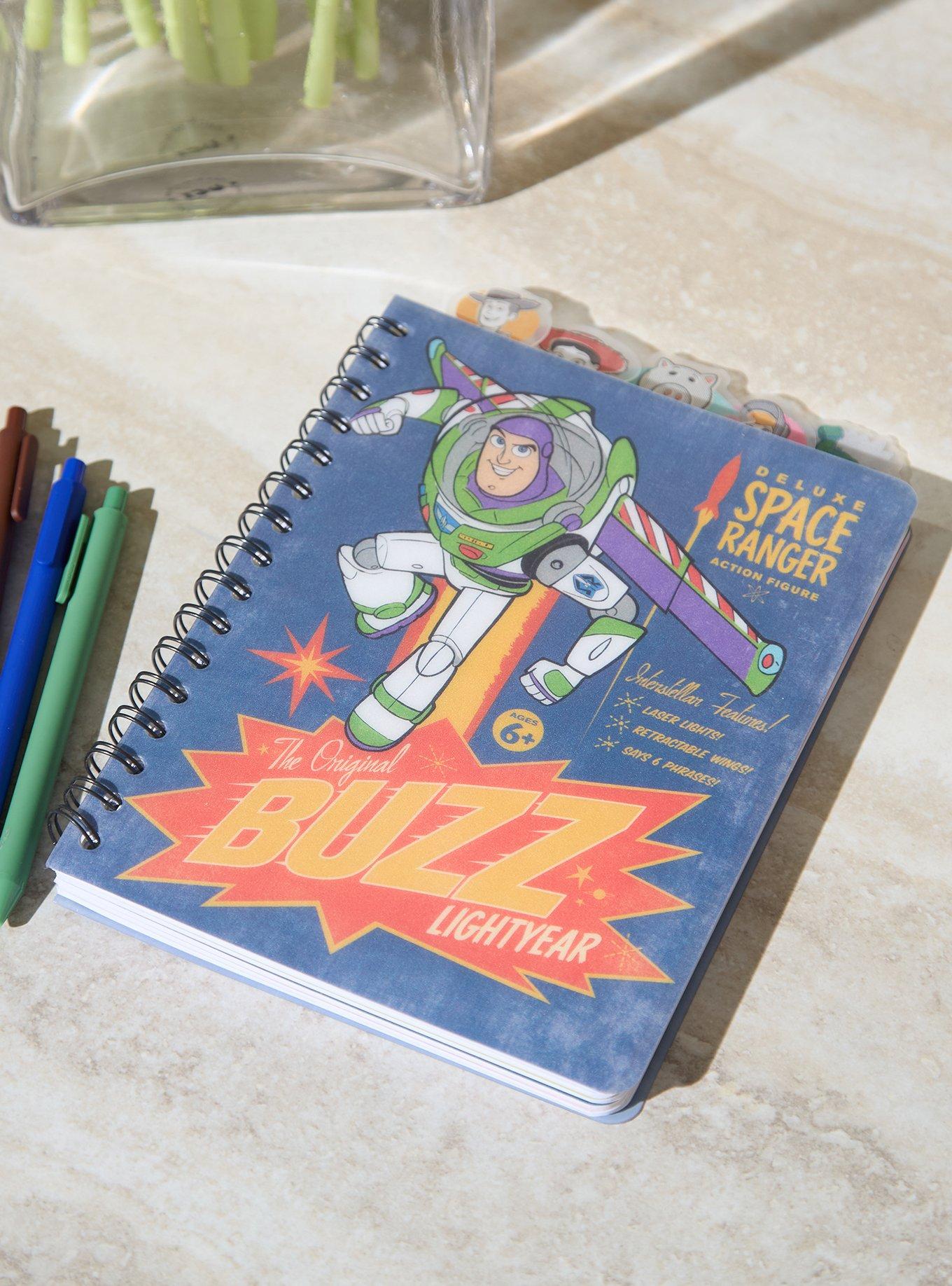 Disney Pixar Toy Story Buzz Lightyear Figural Tab Notebook &mdash; BoxLunch Exclusive, , hi-res