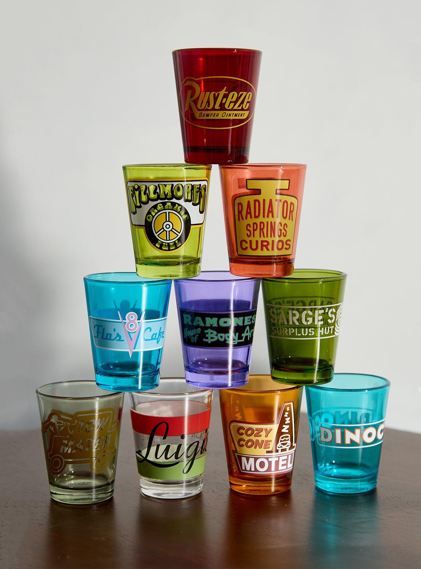 Disney Pixar Cars Blind Box Mini Glass &mdash; BoxLunch Exclusive, , hi-res